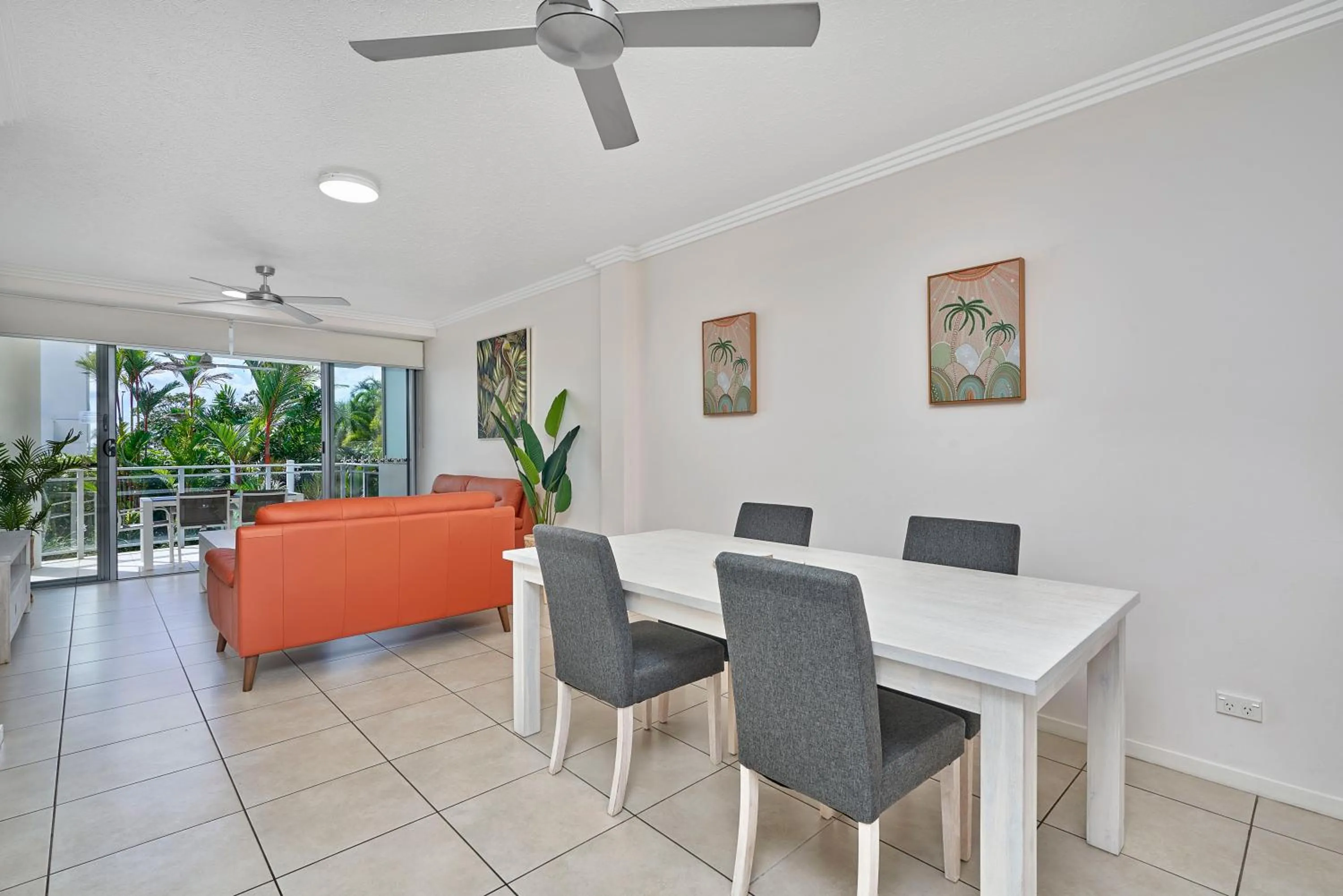 Living room in Vision Apartments