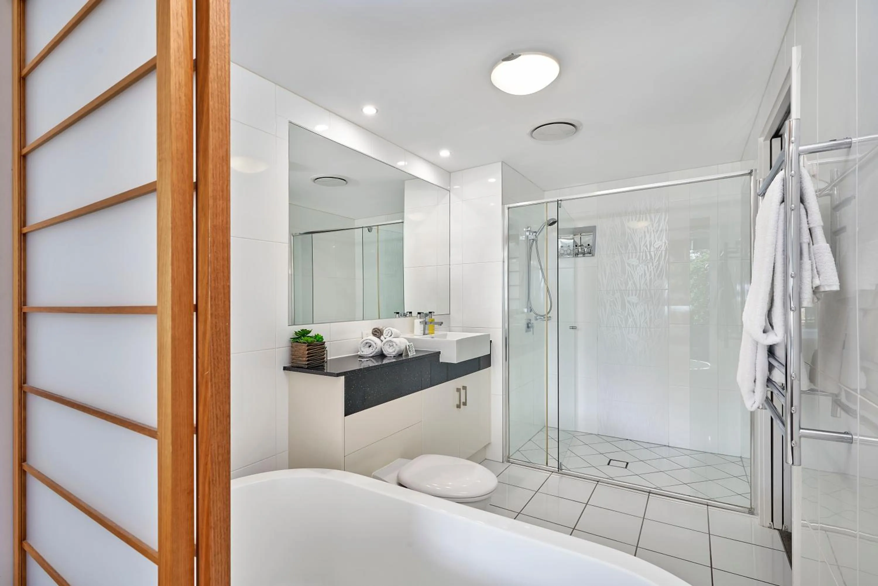 Bathroom in Vision Apartments