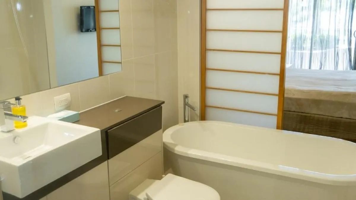 Bathroom in Vision Apartments