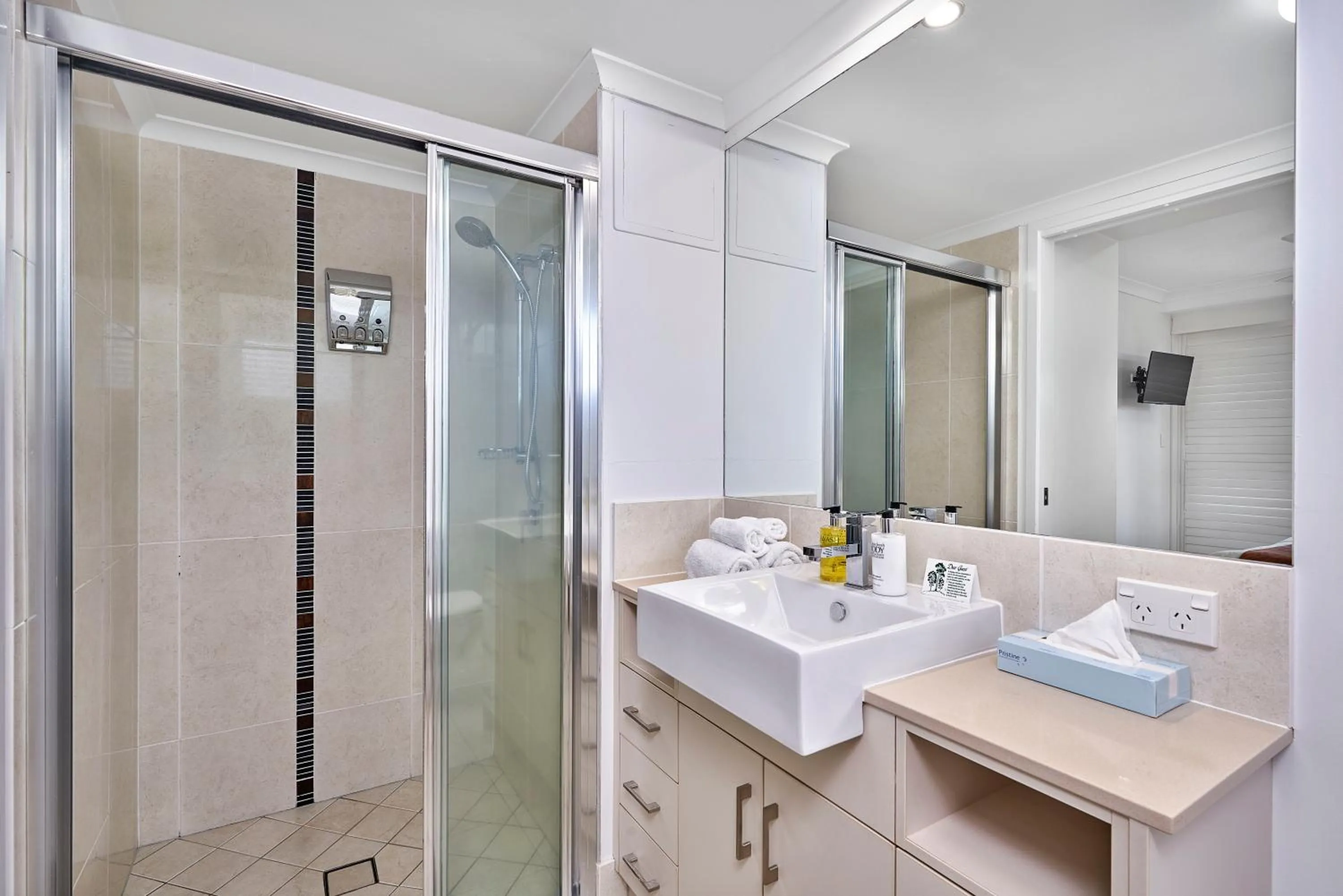 Bathroom in Vision Apartments