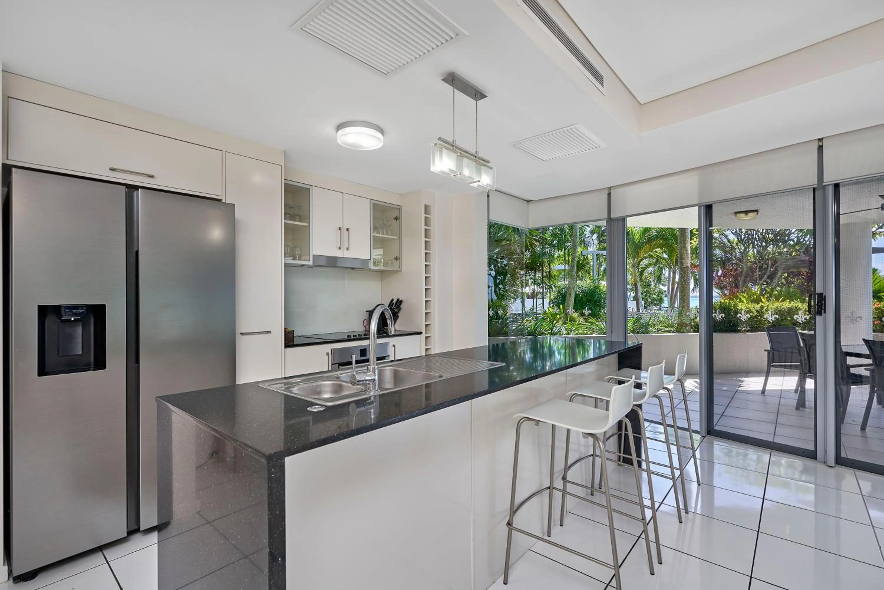 kitchen in Vision Apartments