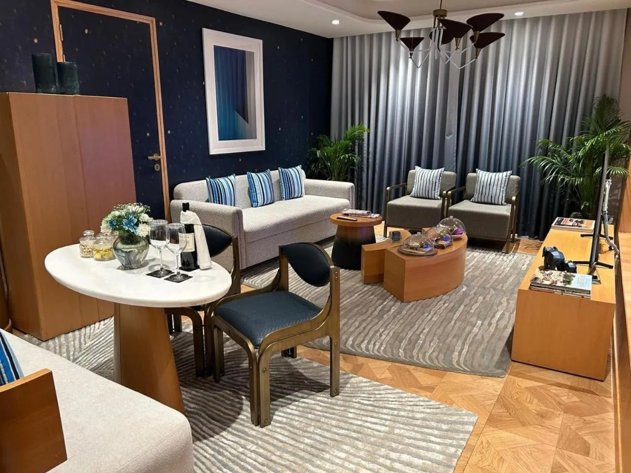 Living room in The Park New Delhi