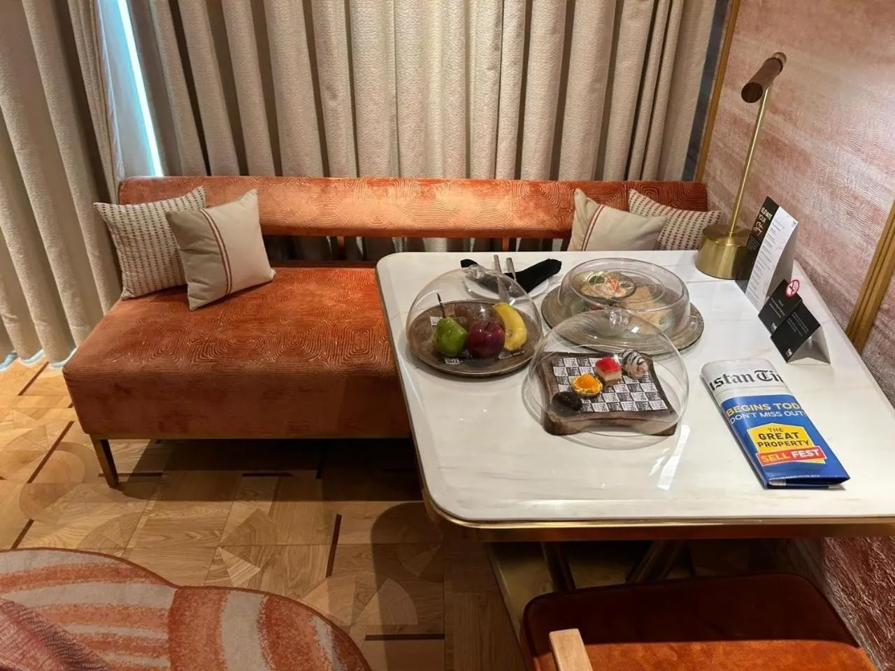 Seating area in The Park New Delhi