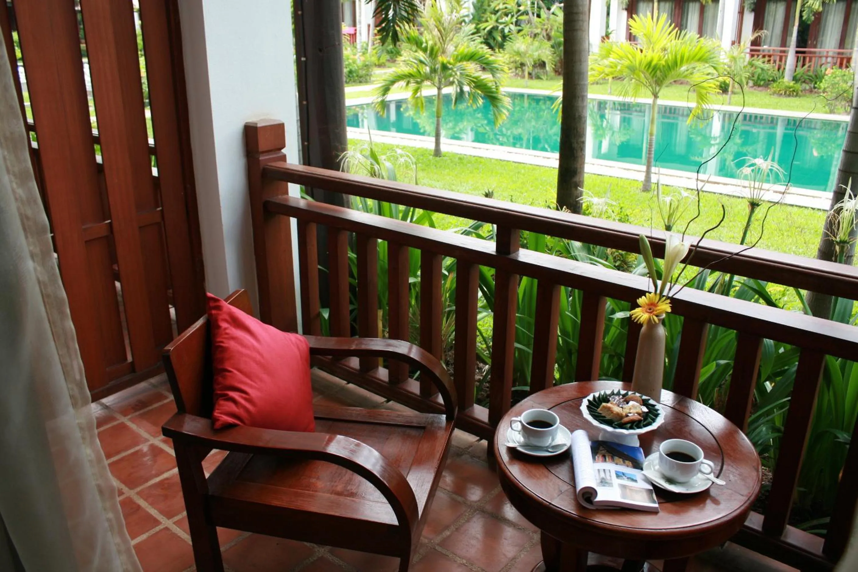 Balcony/Terrace in Green Park Boutique Hotel