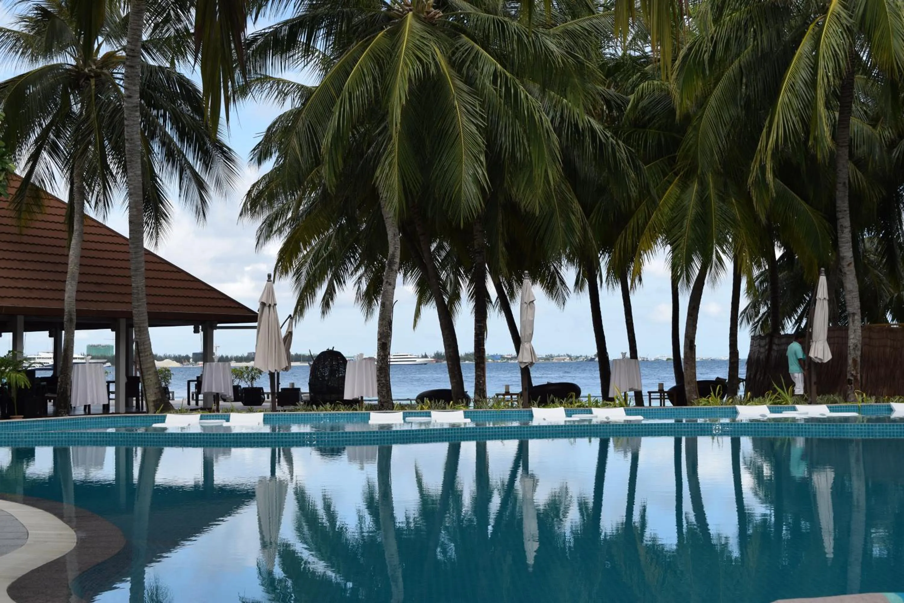 Swimming pool in Kurumba Maldives