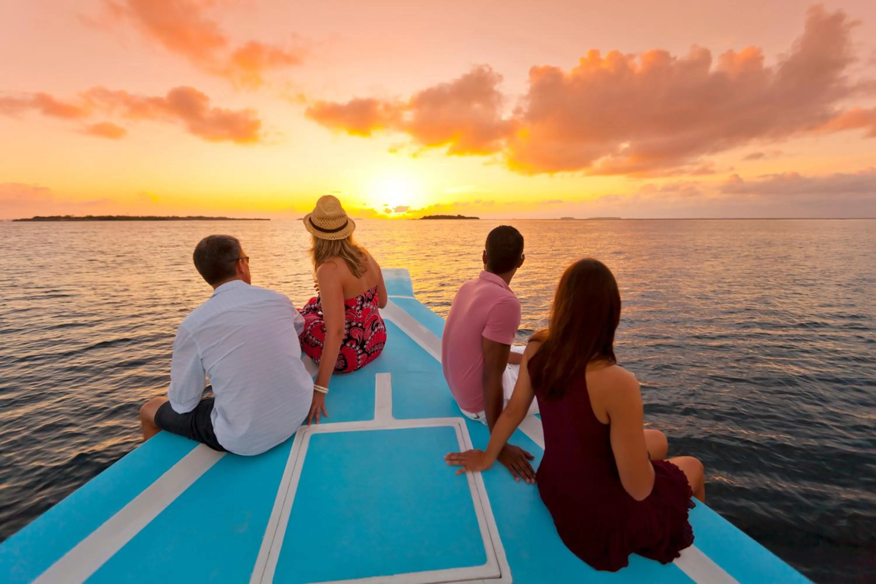 People in Kurumba Maldives
