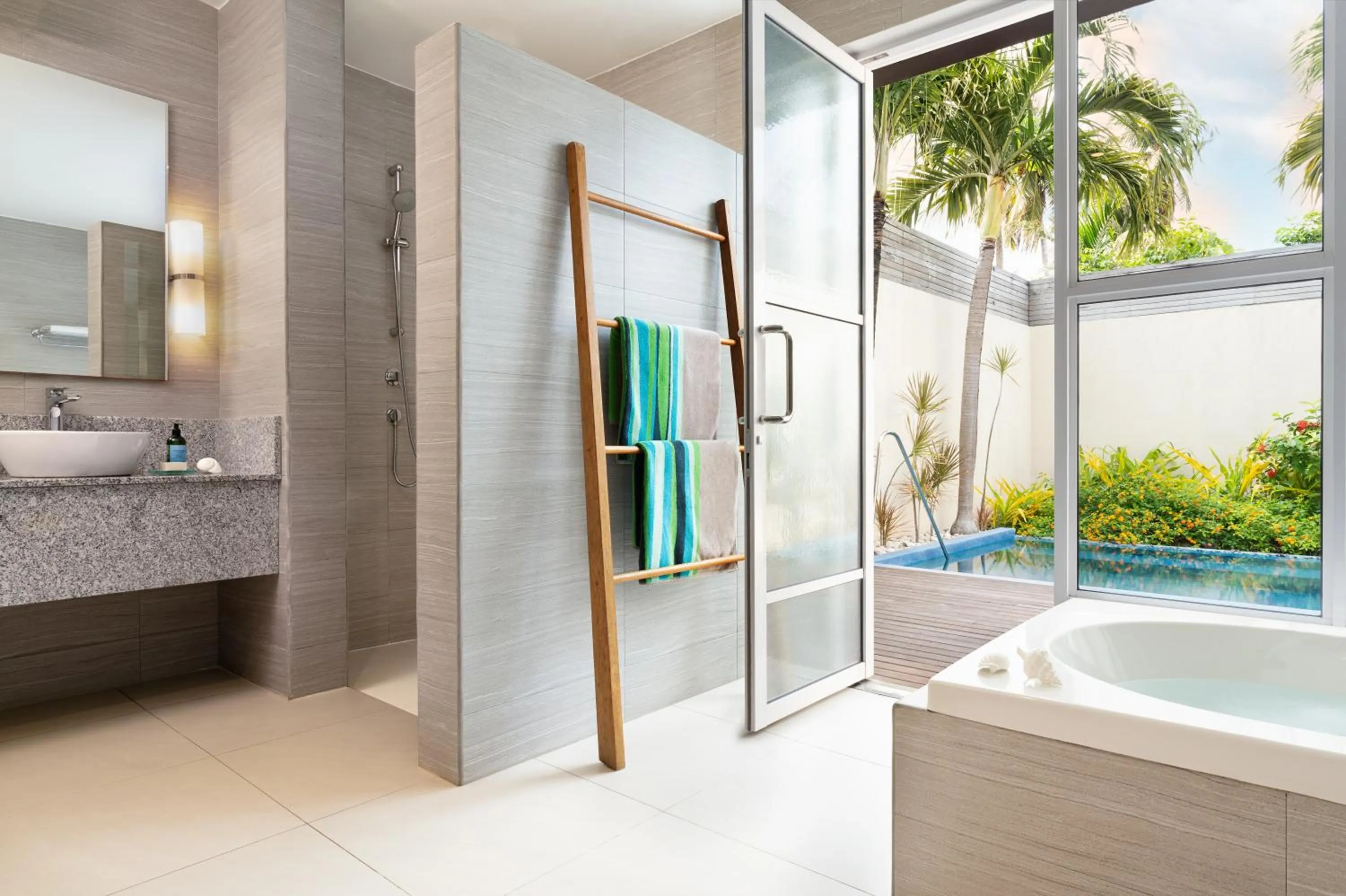 Bathroom in Kurumba Maldives