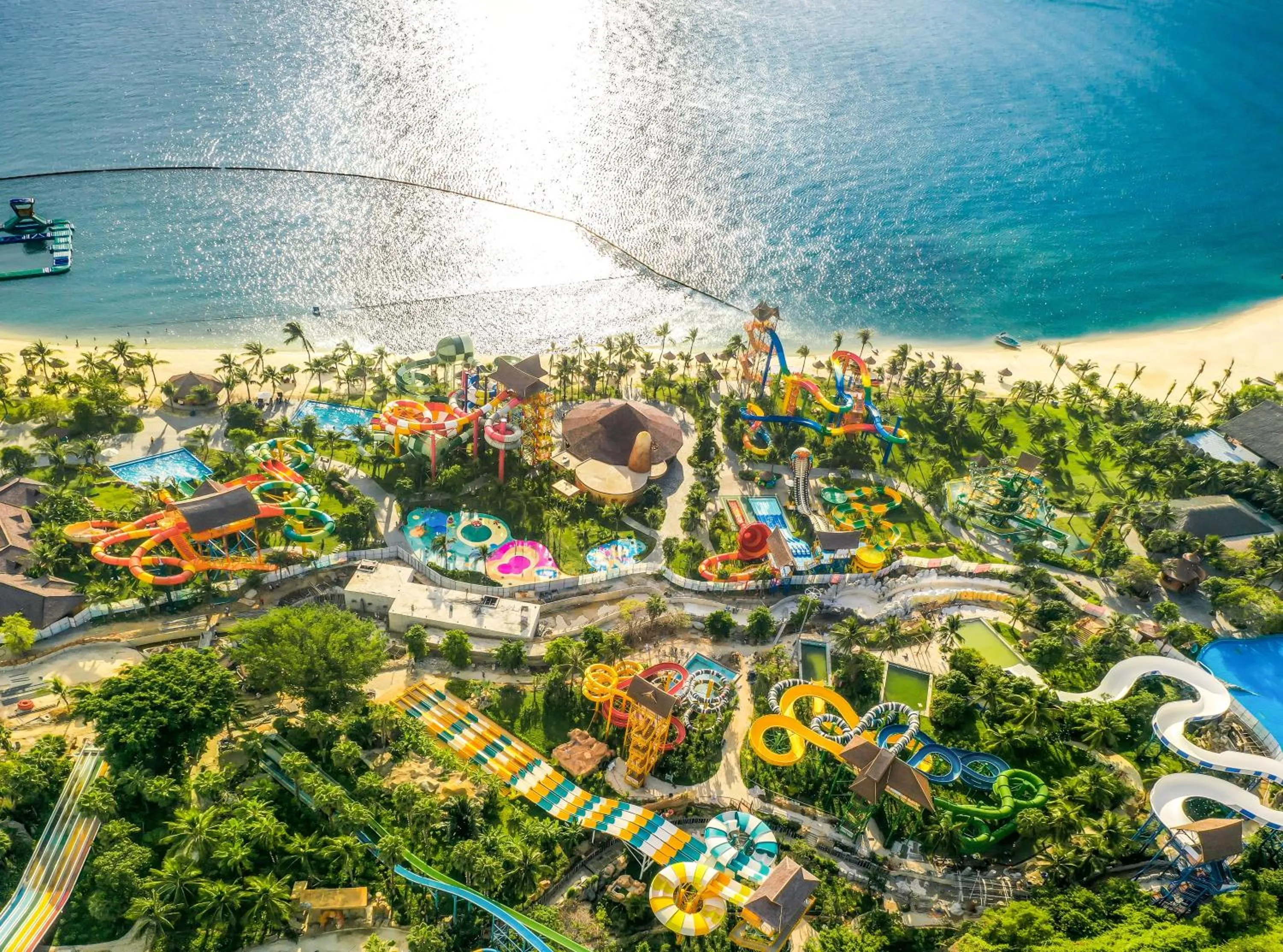 Aqua park in Vinpearl Resort Nha Trang