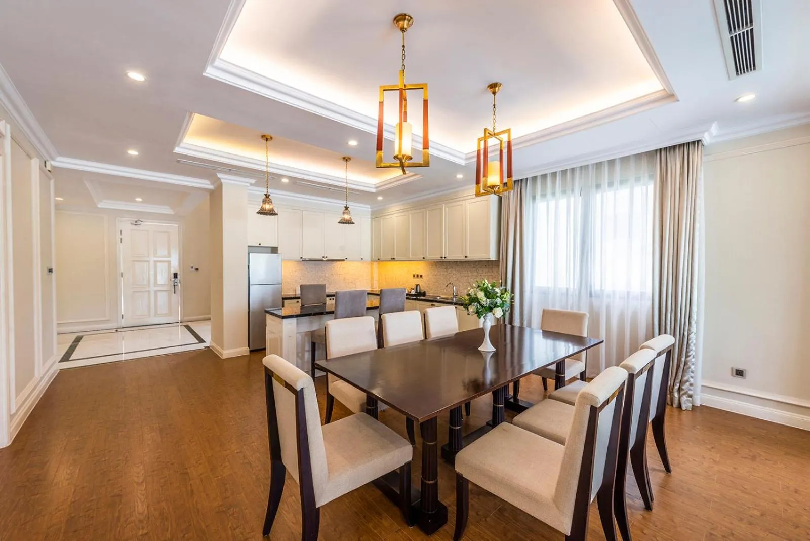 Kitchen or kitchenette in Vinpearl Resort Nha Trang