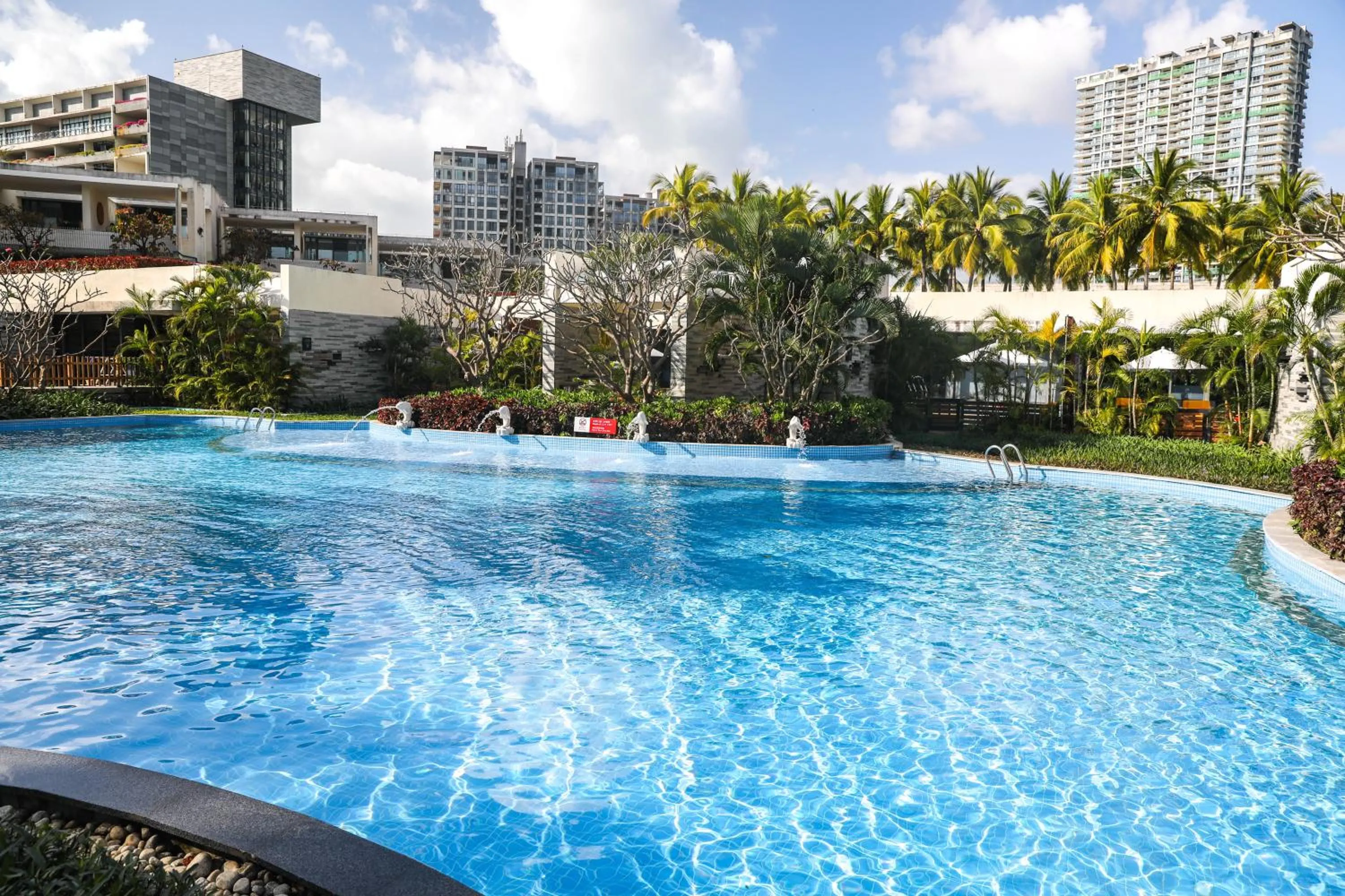 Pool view in InterContinental Sanya Resort by IHG
