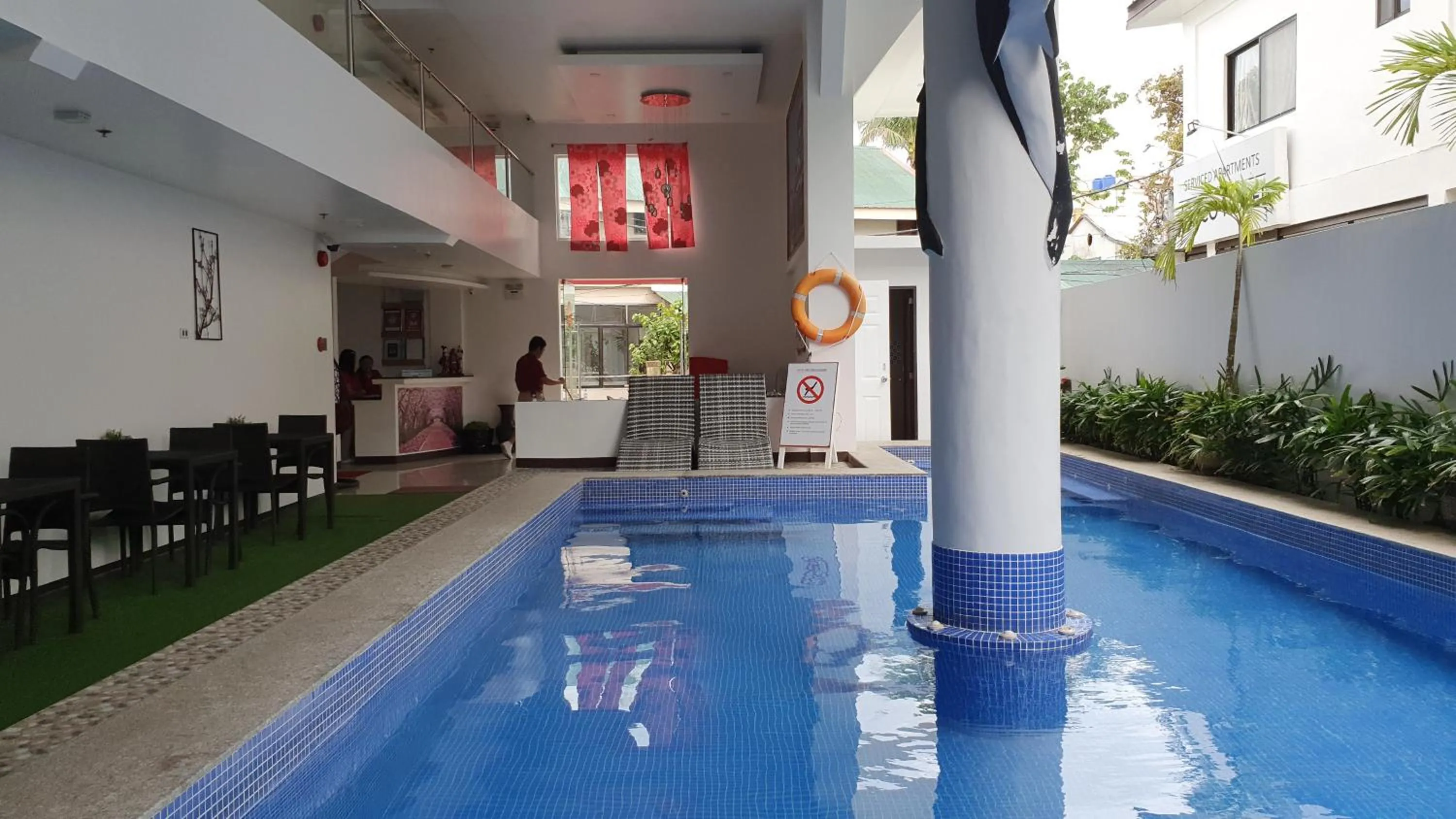 Swimming pool in IL Mare Sakura Resort Boracay