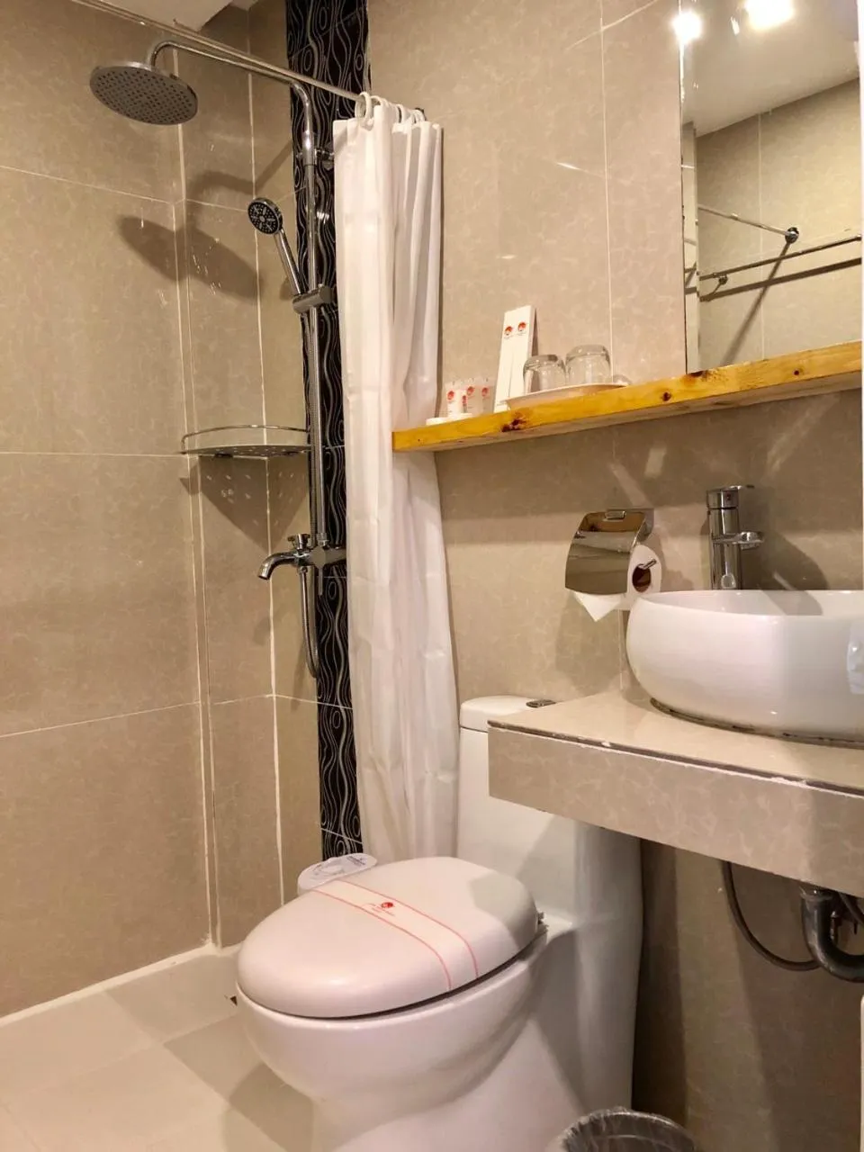 Bathroom in IL Mare Sakura Resort Boracay