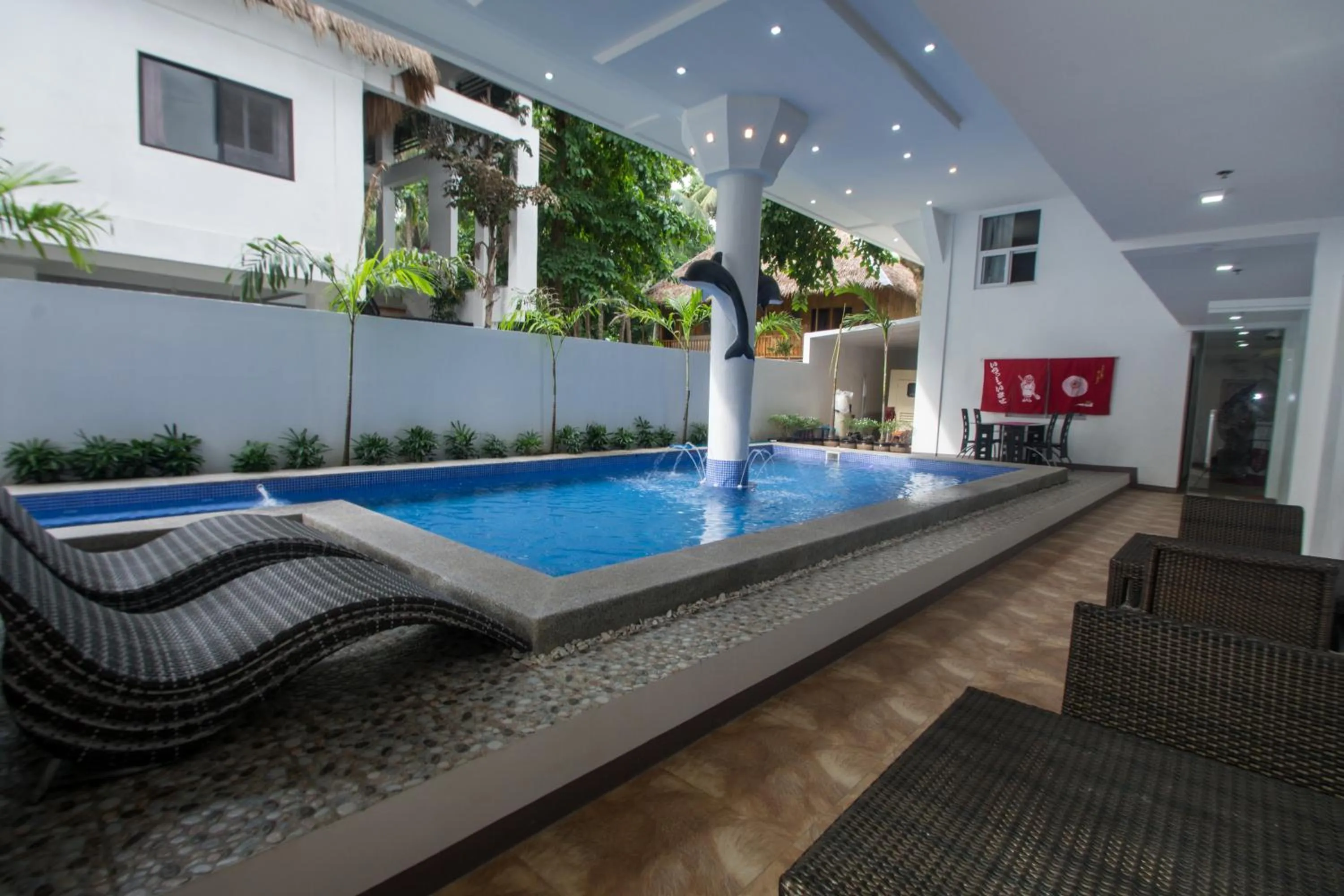 Pool view in IL Mare Sakura Resort Boracay