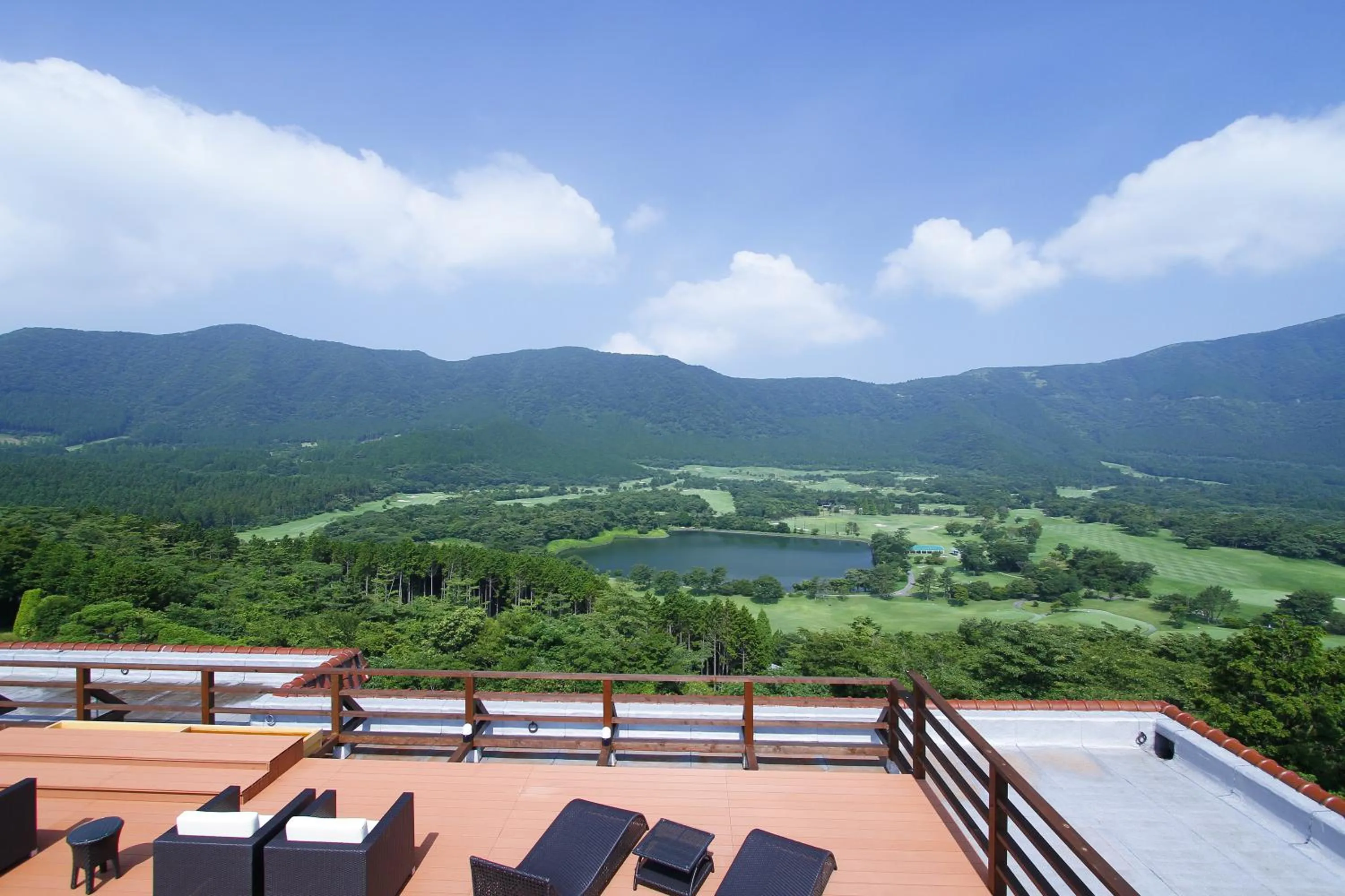 Balcony/Terrace in Hakone Hoshi no Akari