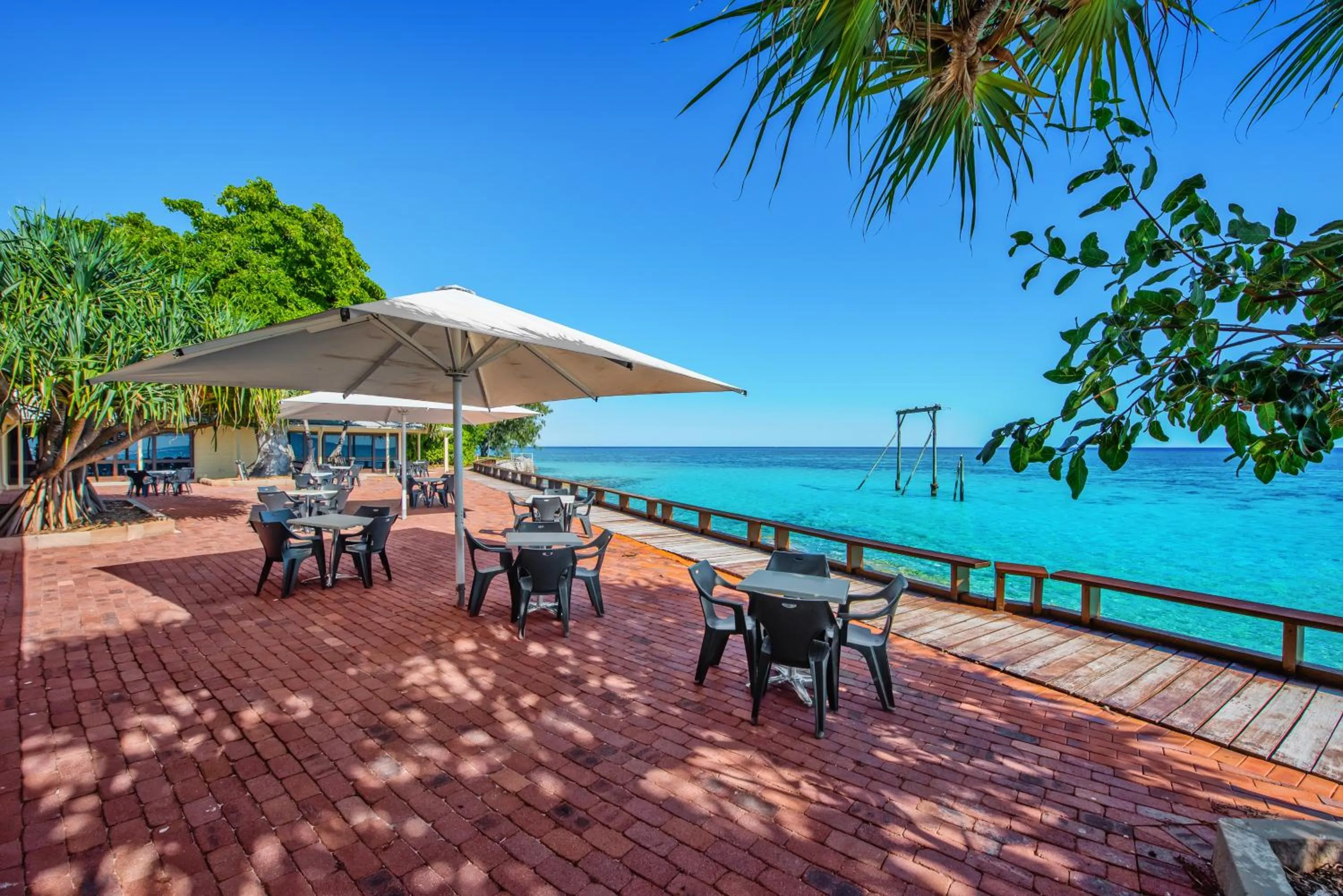 Patio in Heron Island