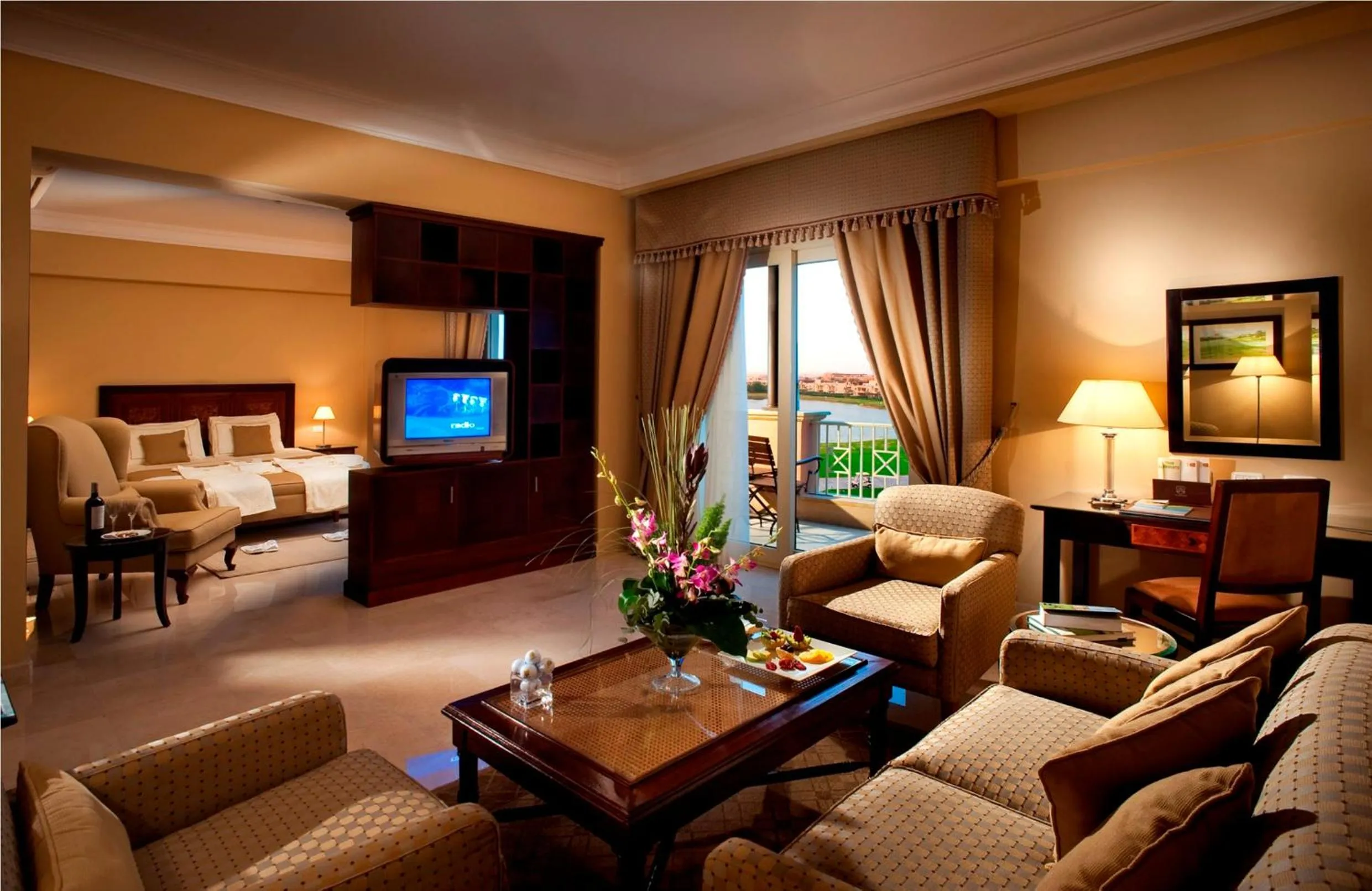 Living room in Stella Golf Hotel