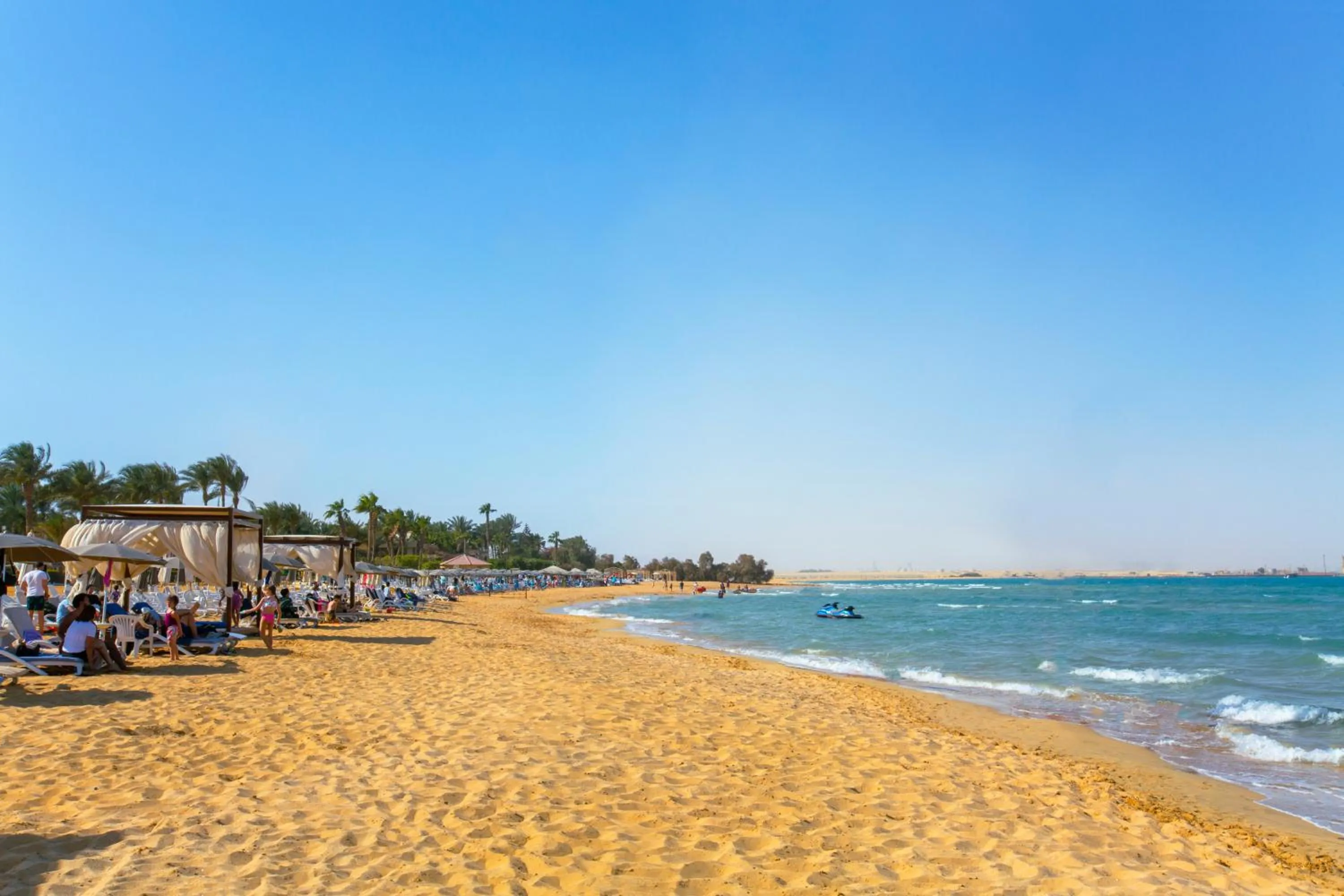Beach in Stella Golf Hotel