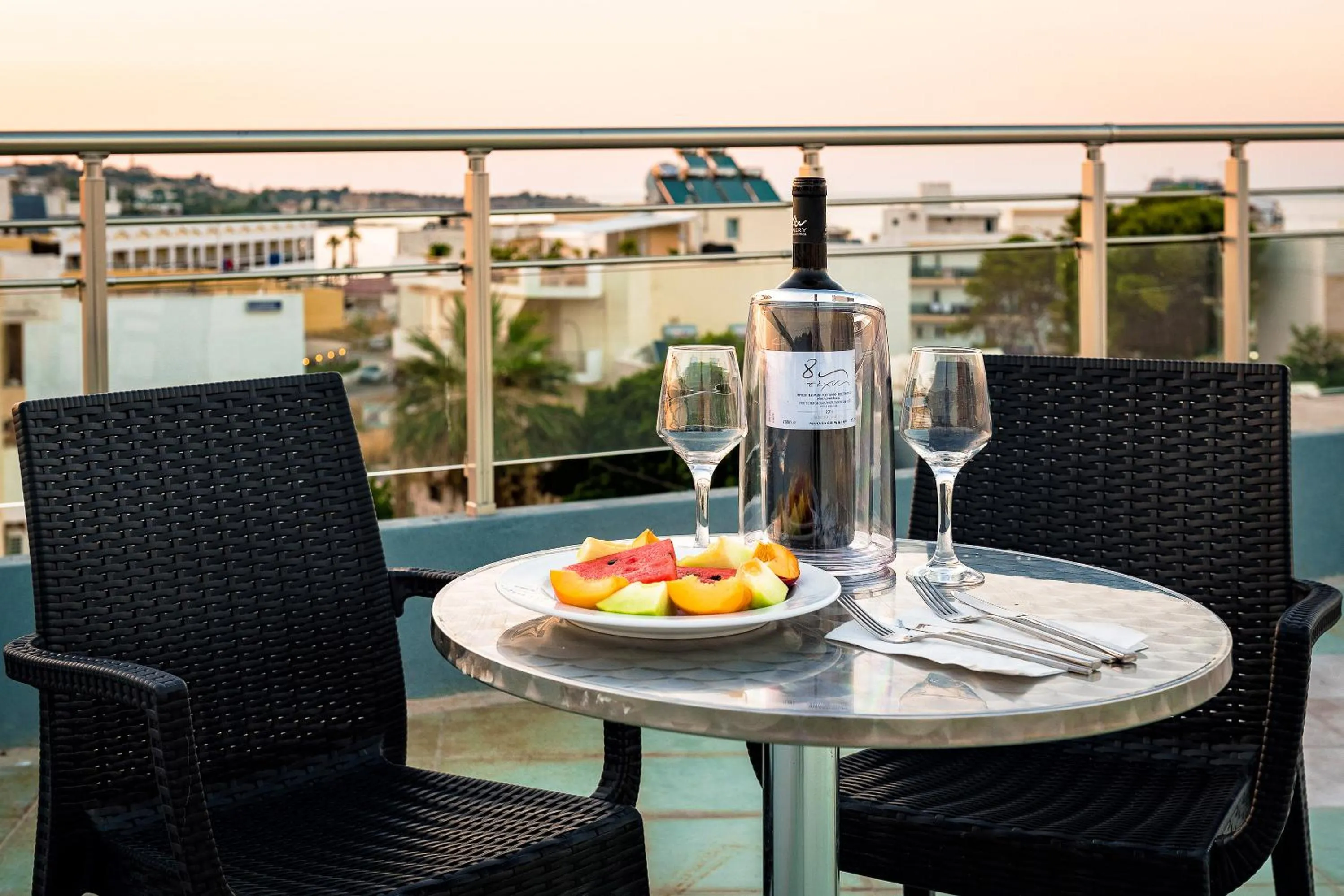 Balcony/Terrace in Pollis Hotel