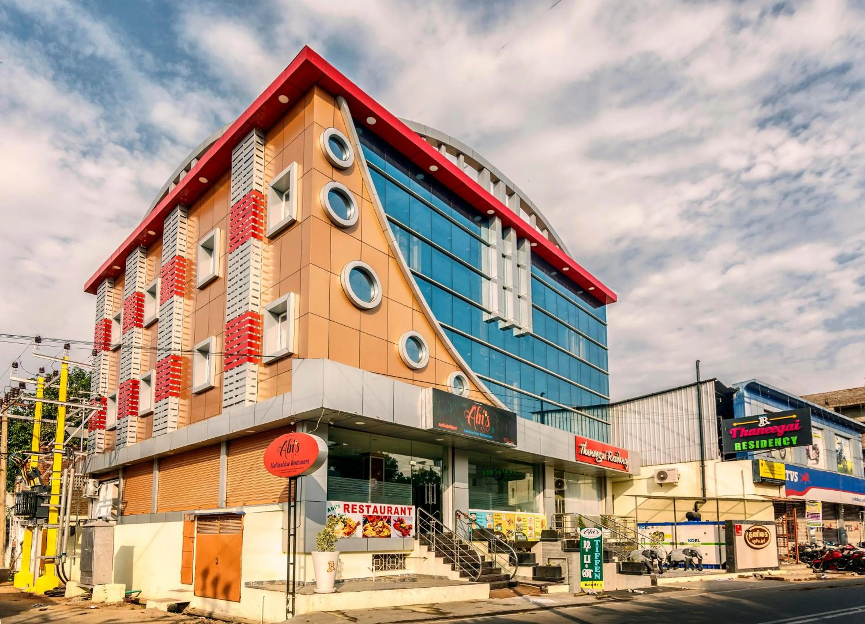 Property building in Thaneegai Residency