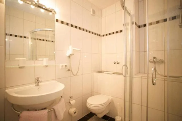 Bathroom in Hotel Behrmann