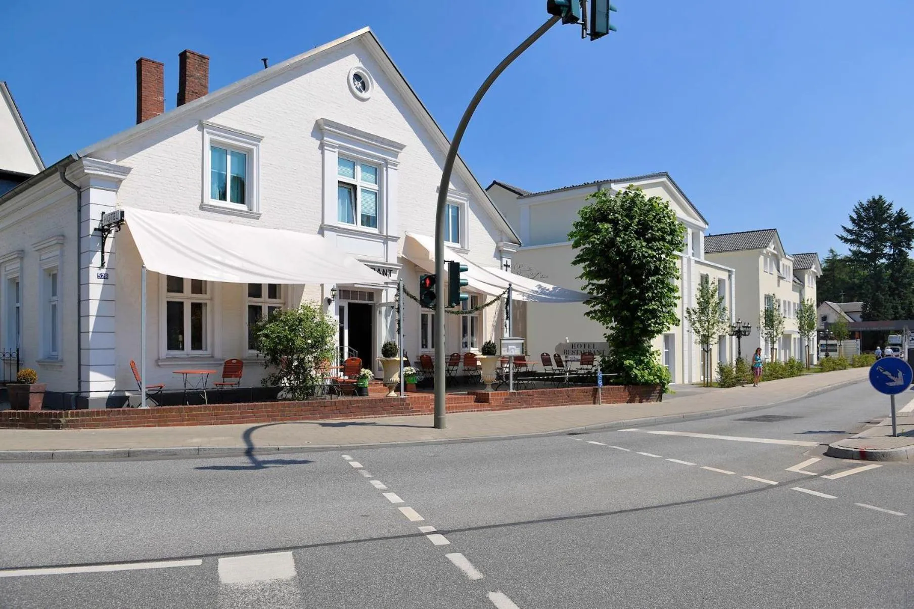 Facade/entrance in Hotel Behrmann