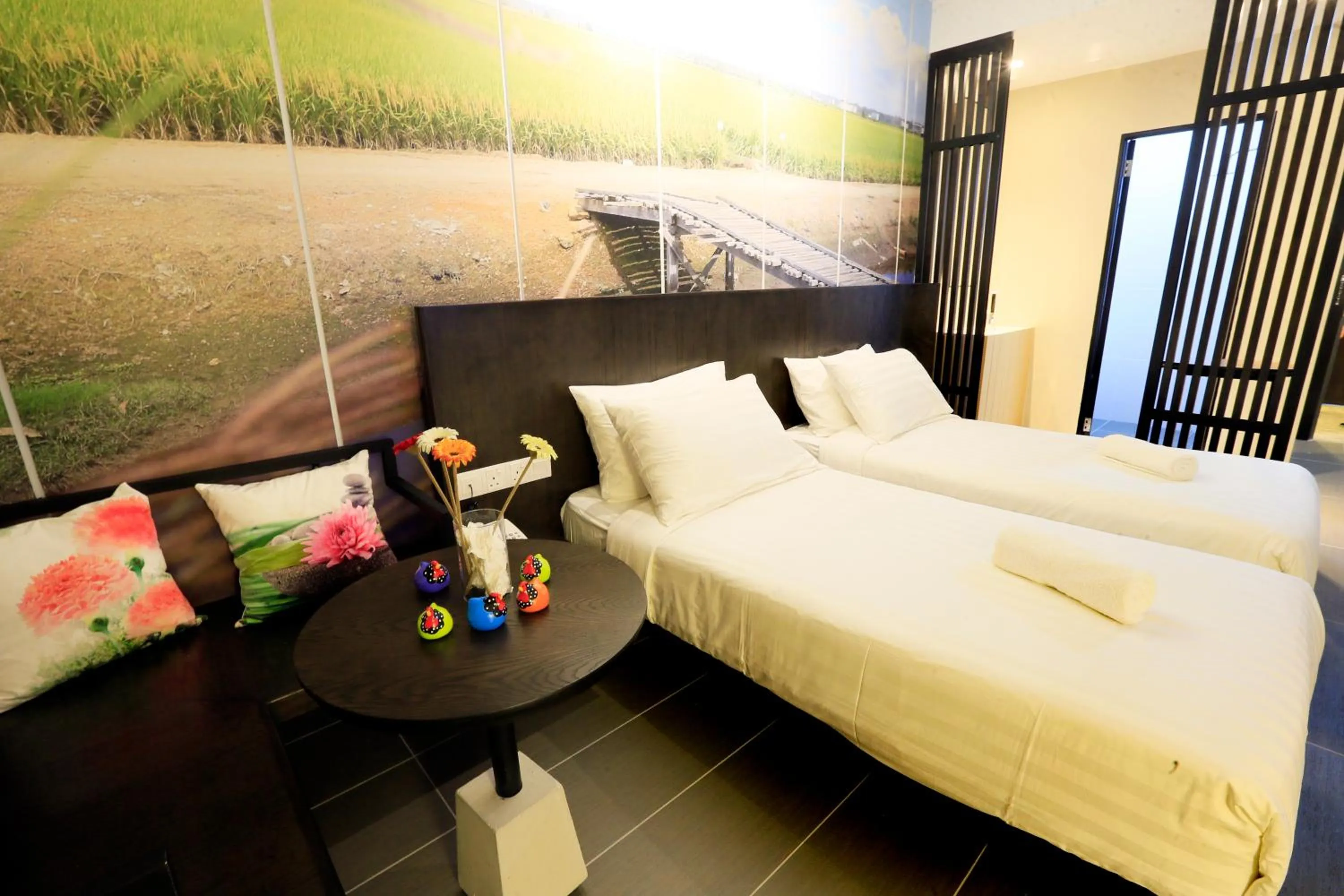 Bed in Vi Boutique Hotel