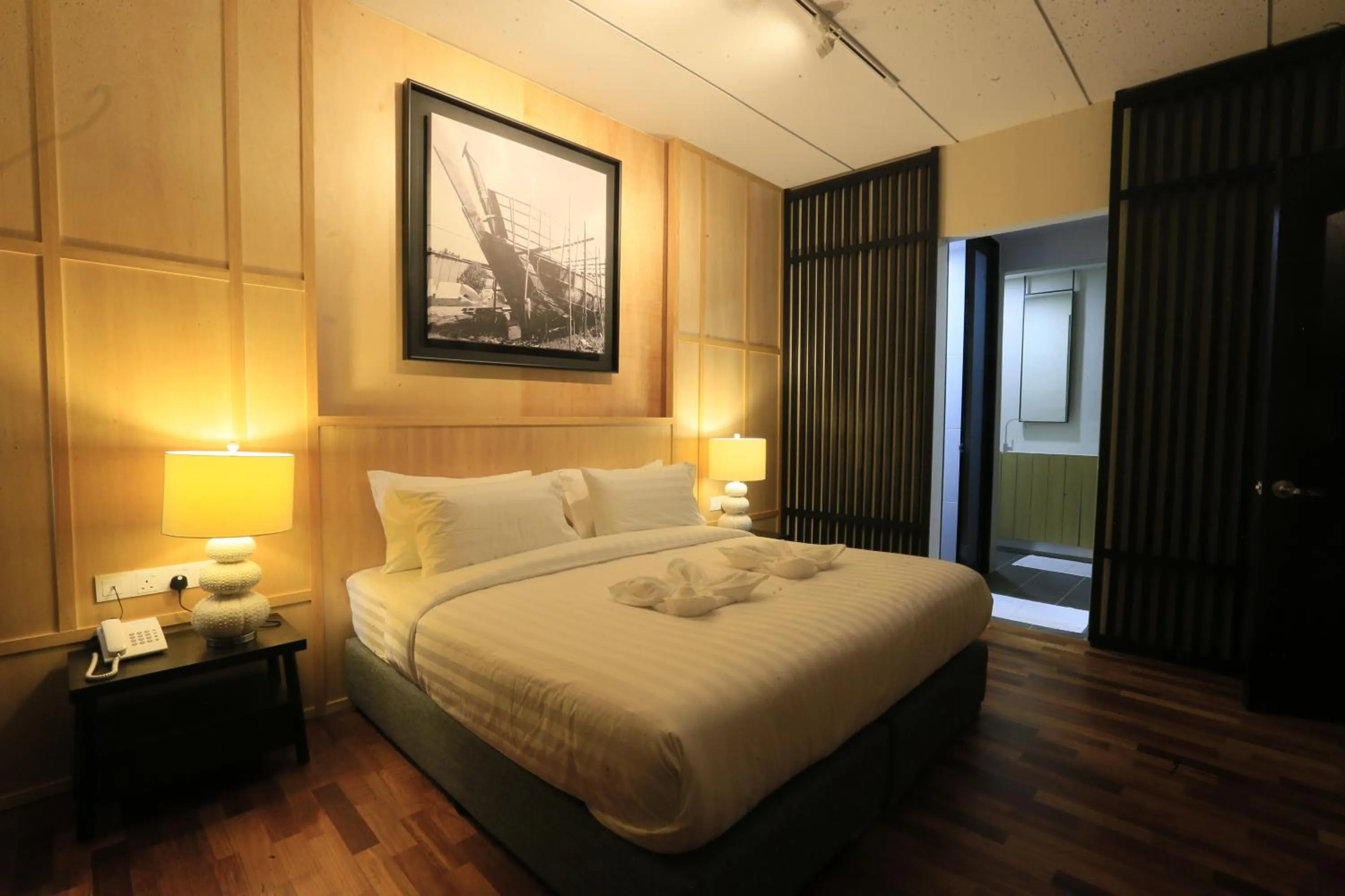 Bed in Vi Boutique Hotel