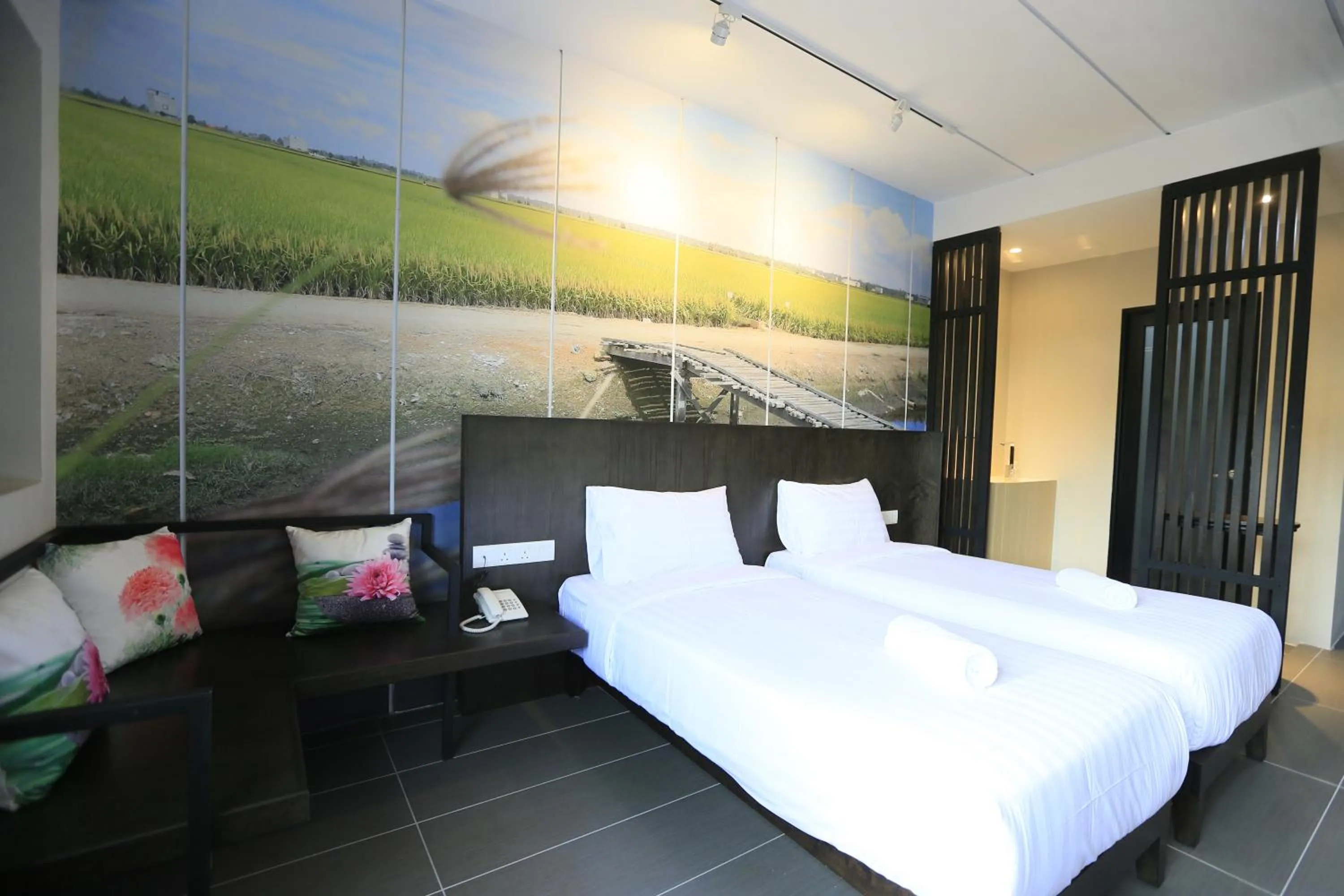 Bed in Vi Boutique Hotel