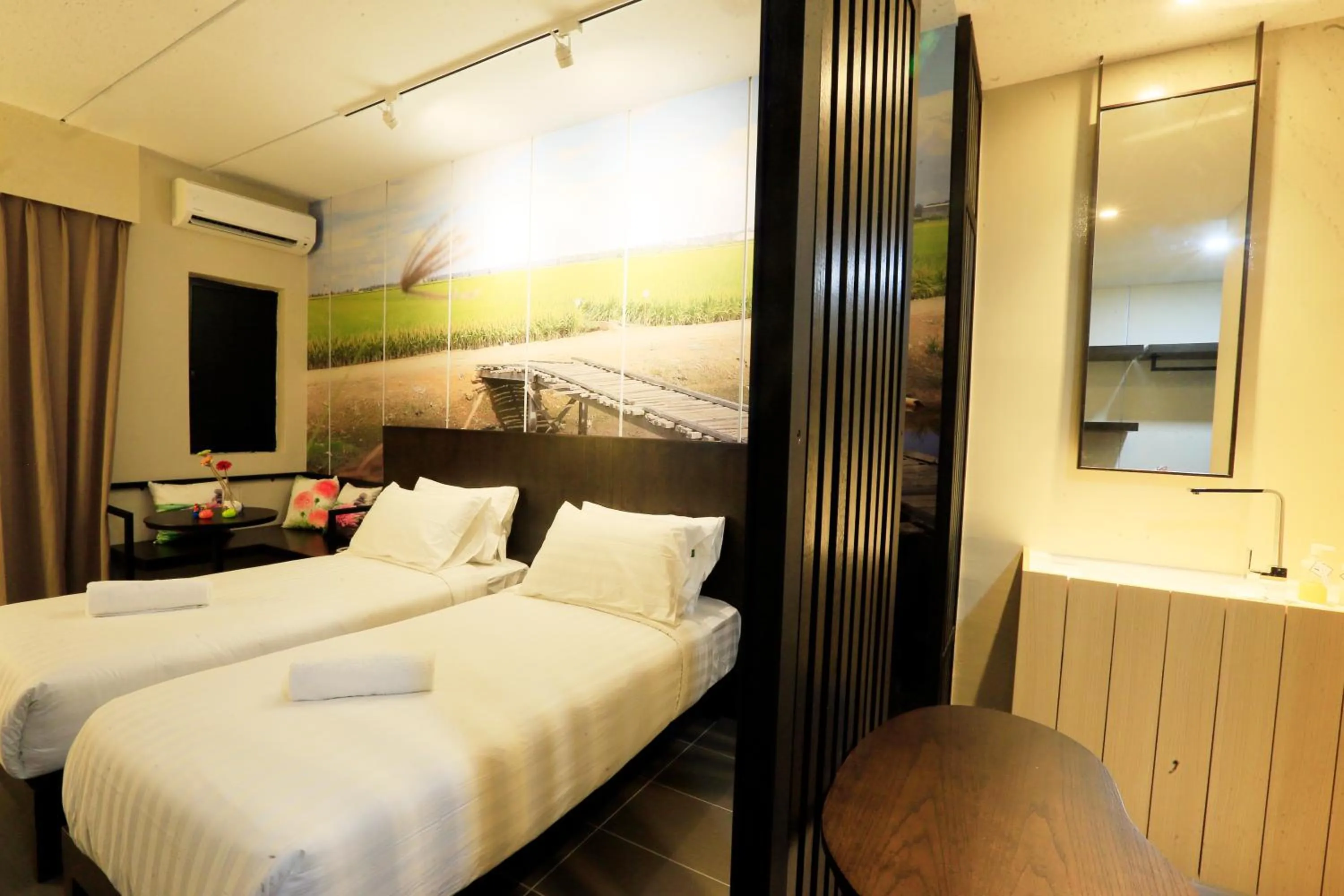 Bed in Vi Boutique Hotel