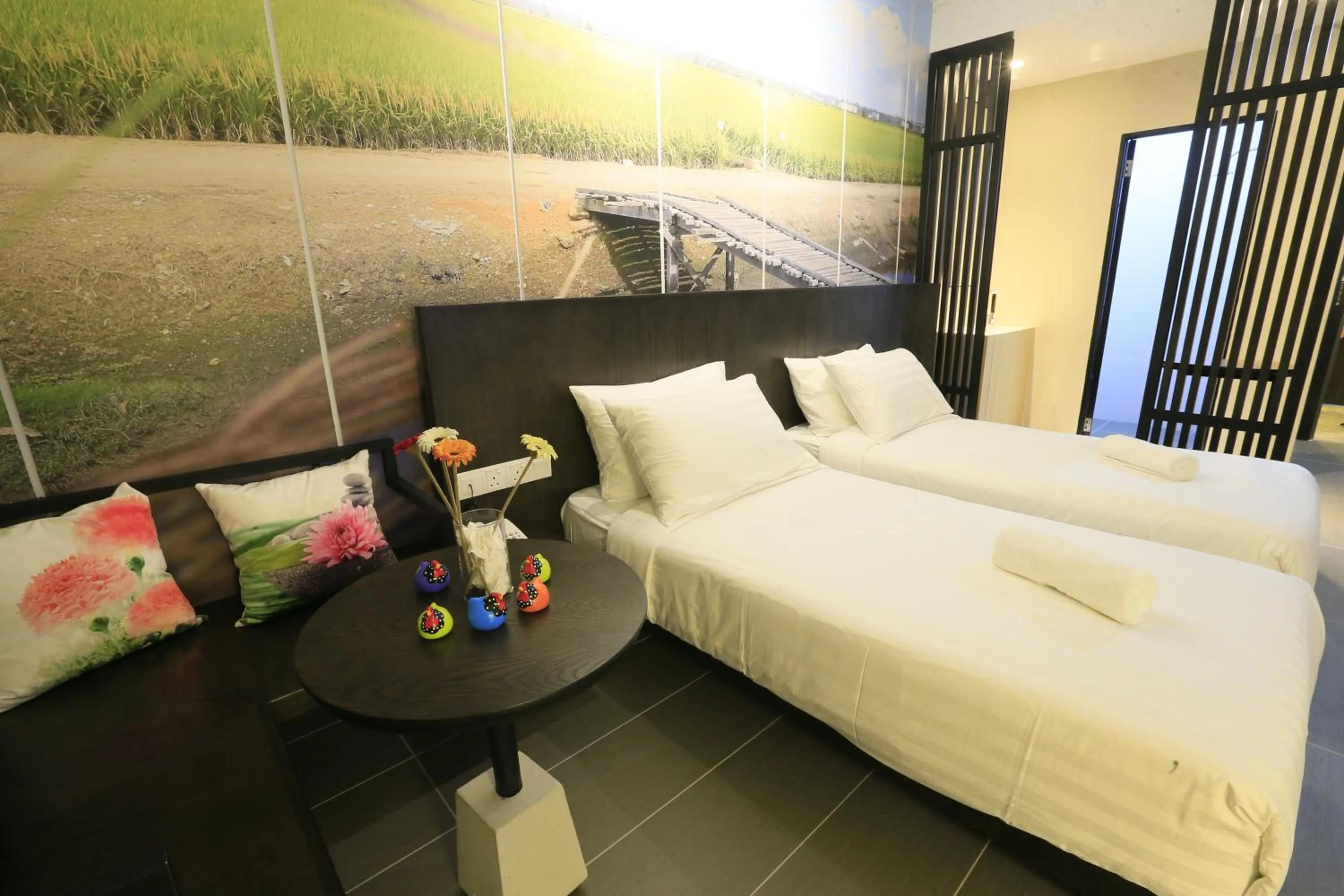 Bed in Vi Boutique Hotel