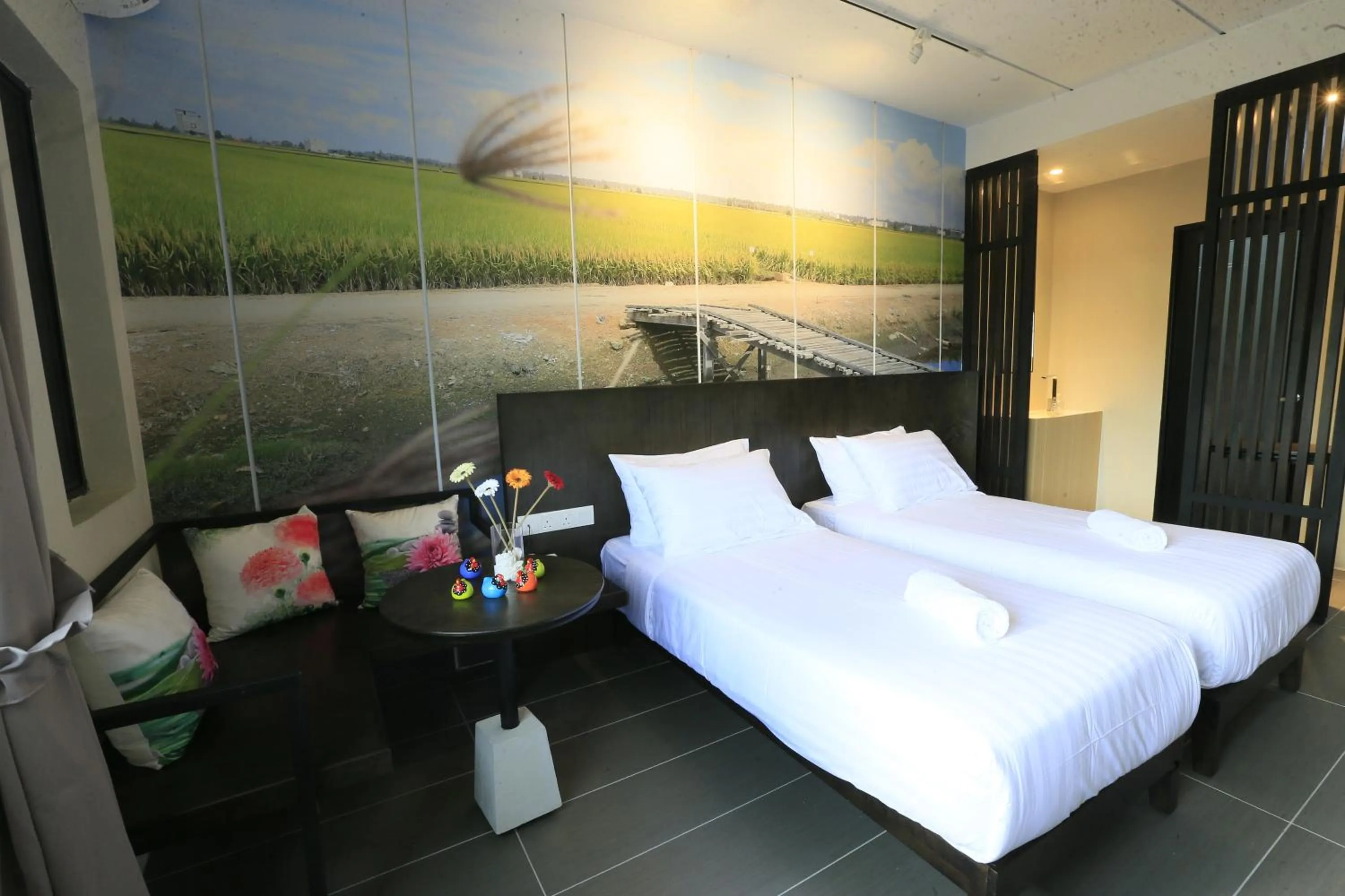 Bed in Vi Boutique Hotel