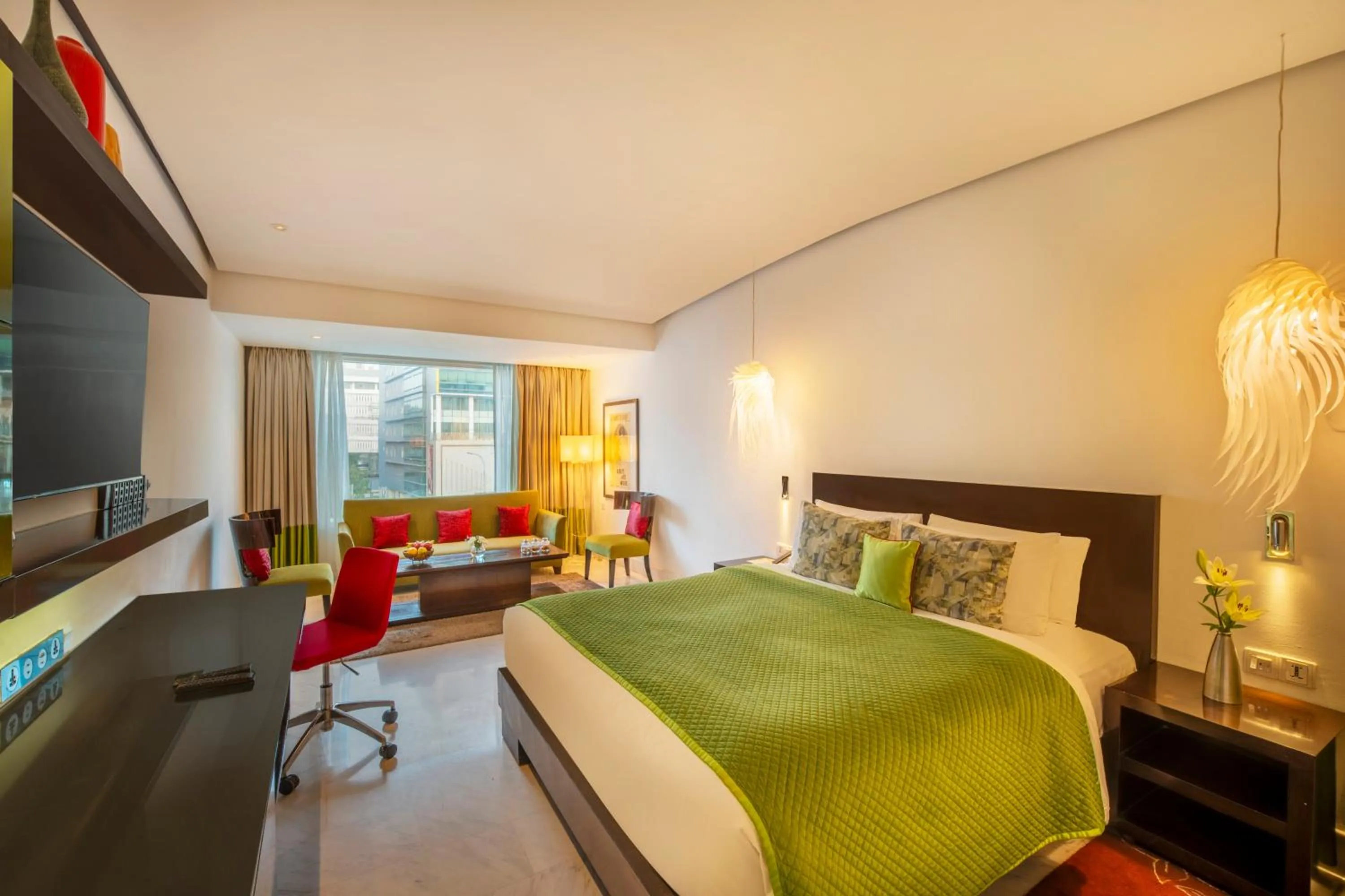 Bedroom, Bed in The Park Chennai