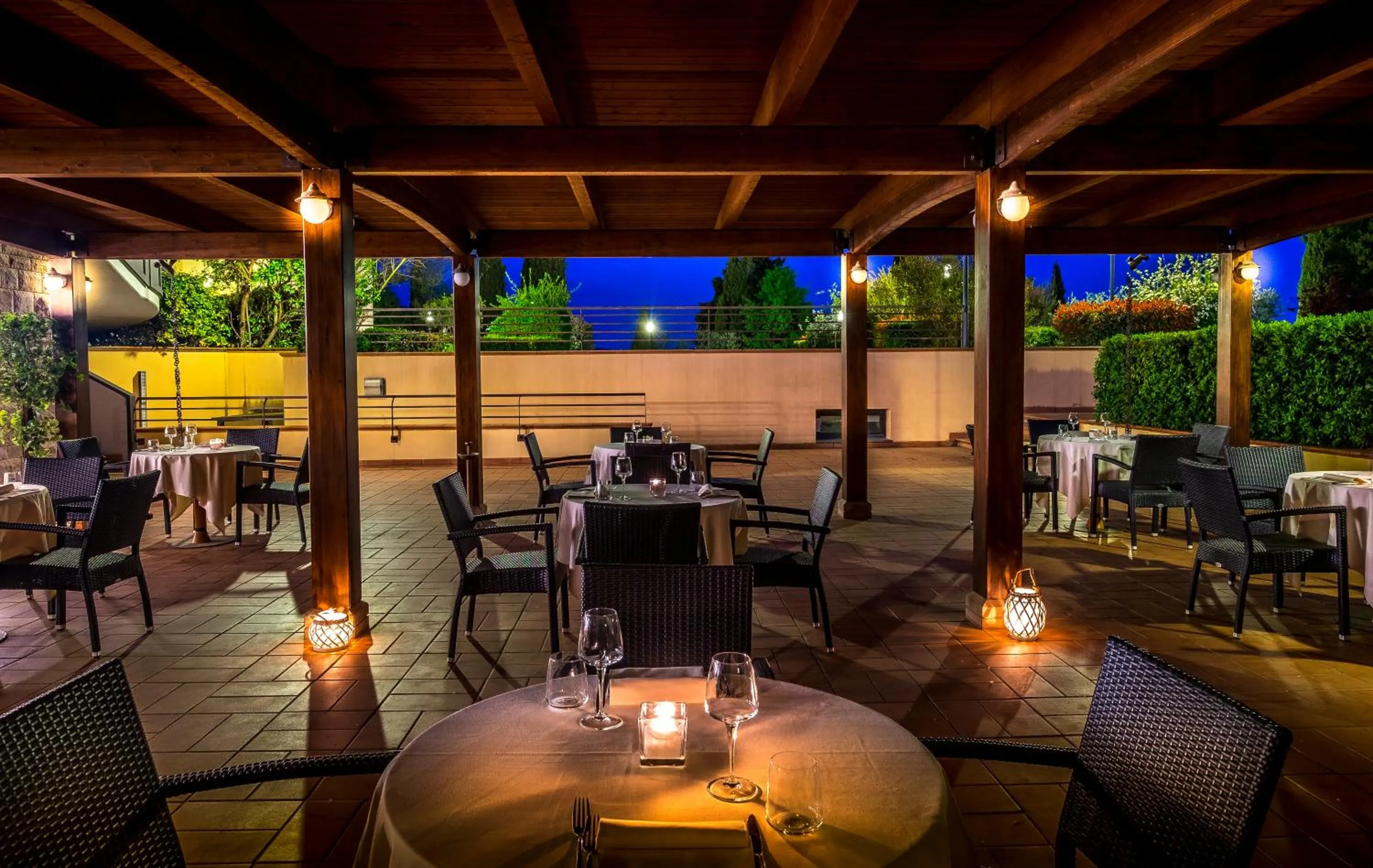 Balcony/Terrace in BV Grand Hotel Assisi