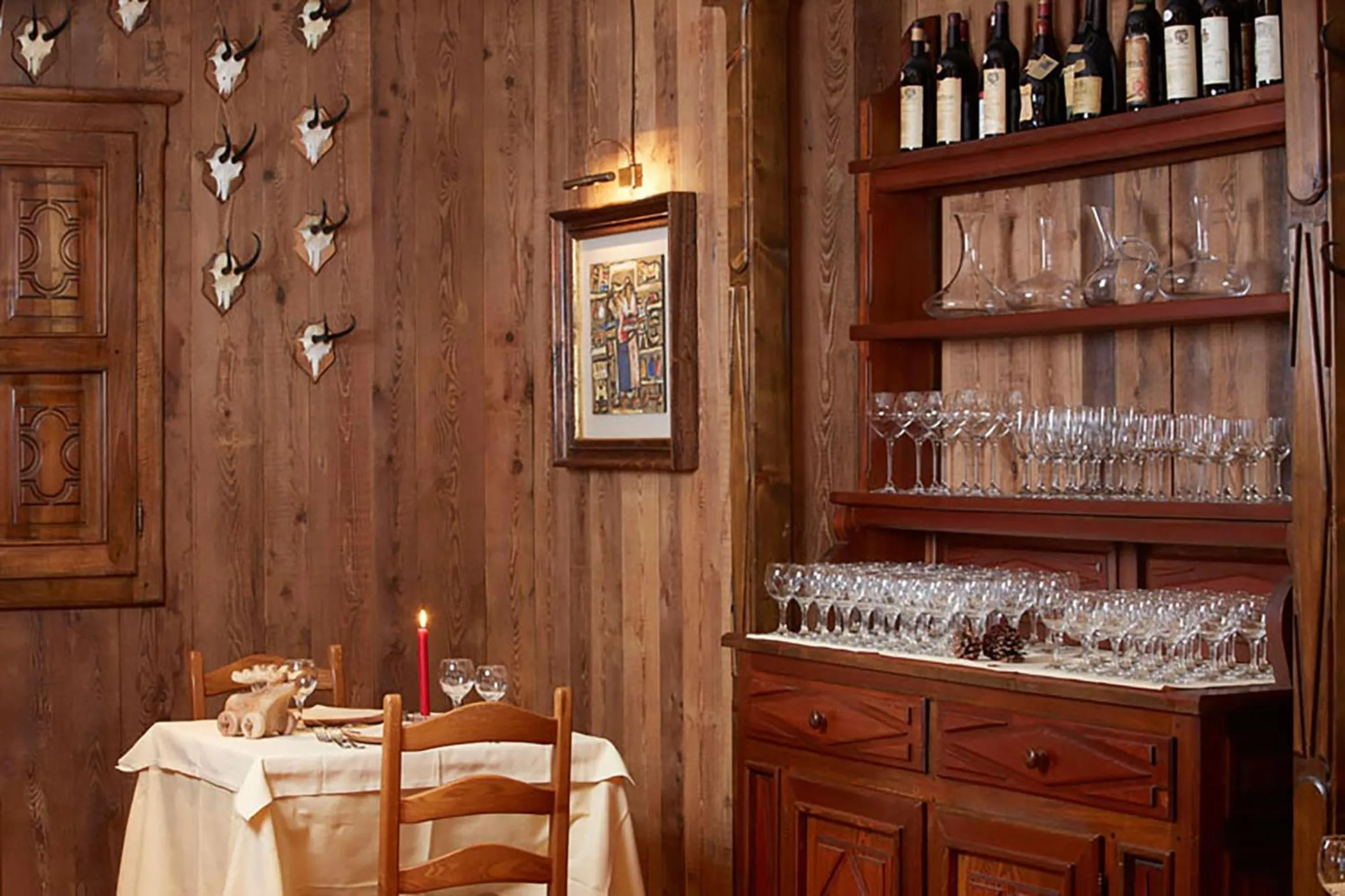 Restaurant/places to eat in Hotel Dei Camosci