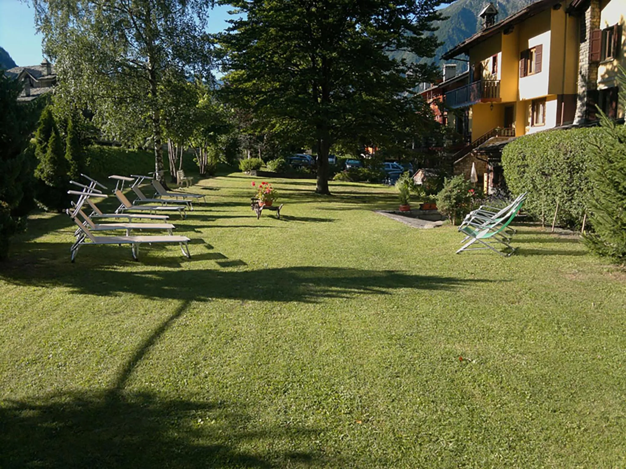Garden in Hotel Dei Camosci