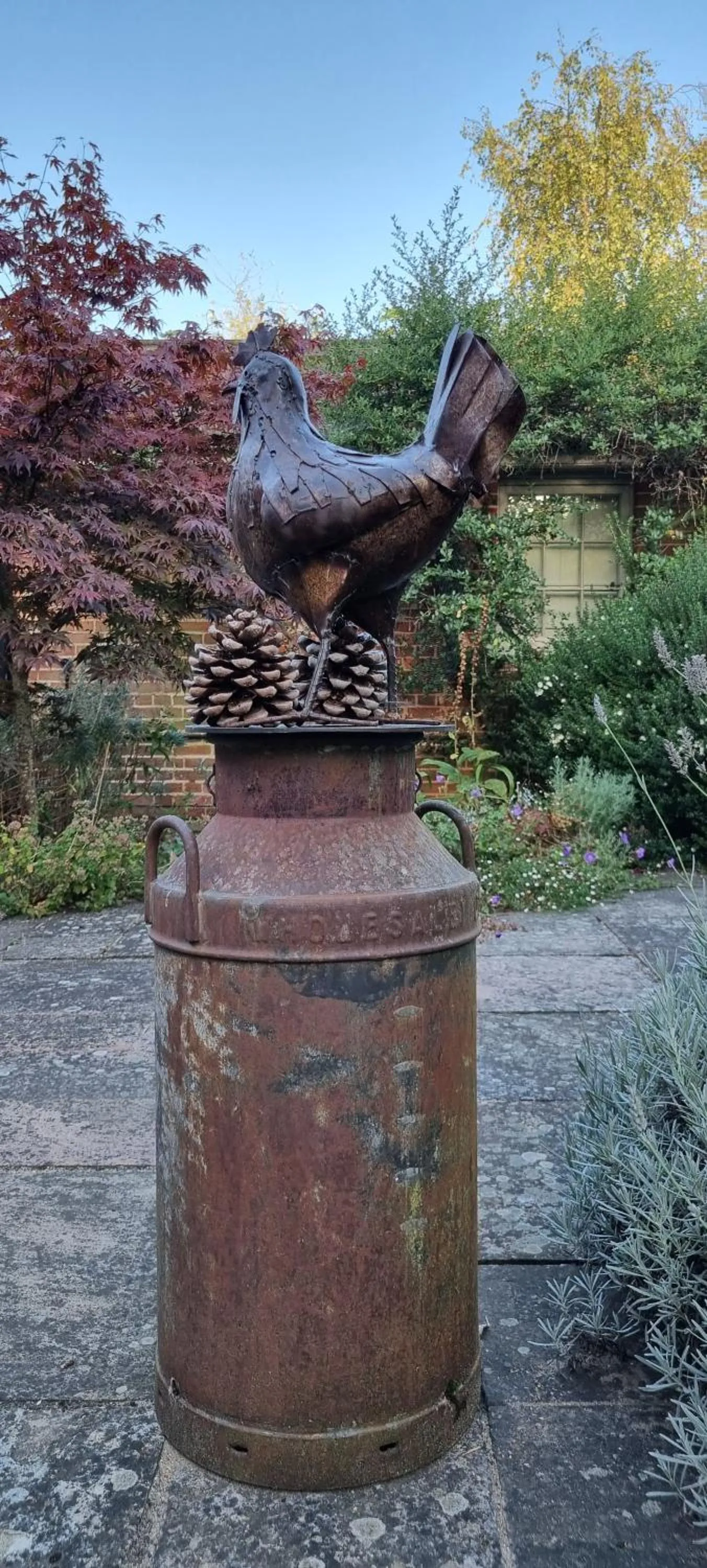 Garden view in Dairy Cottage Luxury B&B