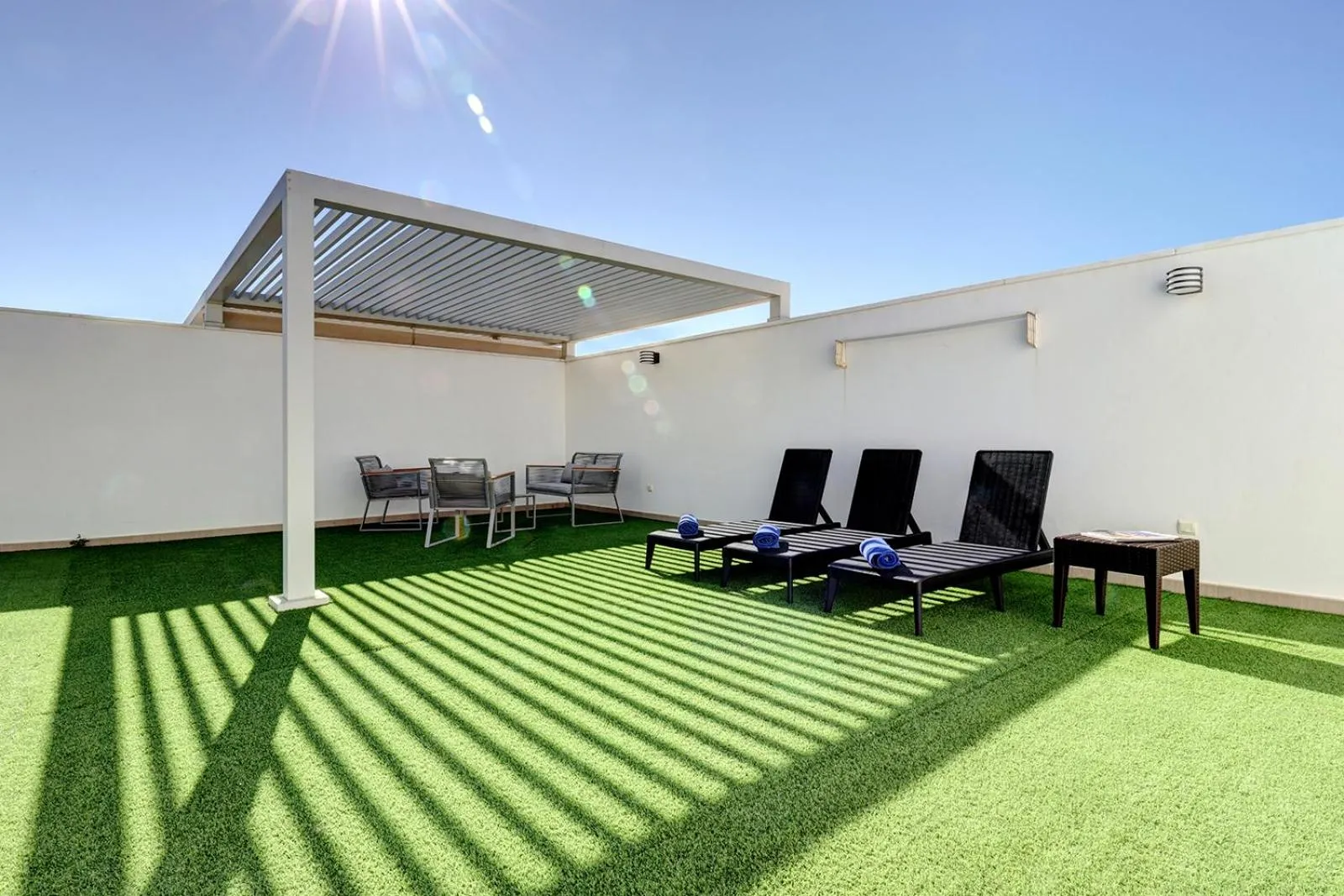Balcony/Terrace in Aqua Apartments Vento, Marbella