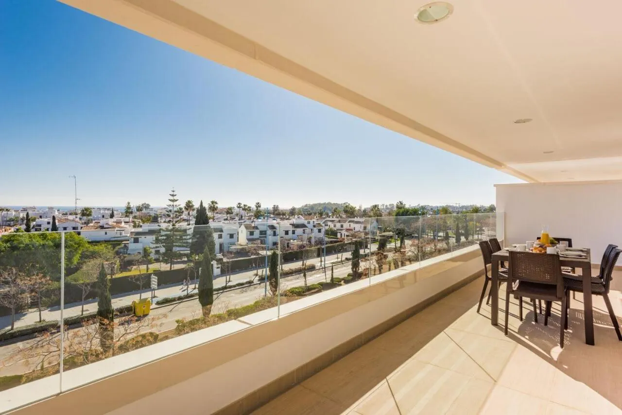 Balcony/Terrace in Aqua Apartments Vento, Marbella