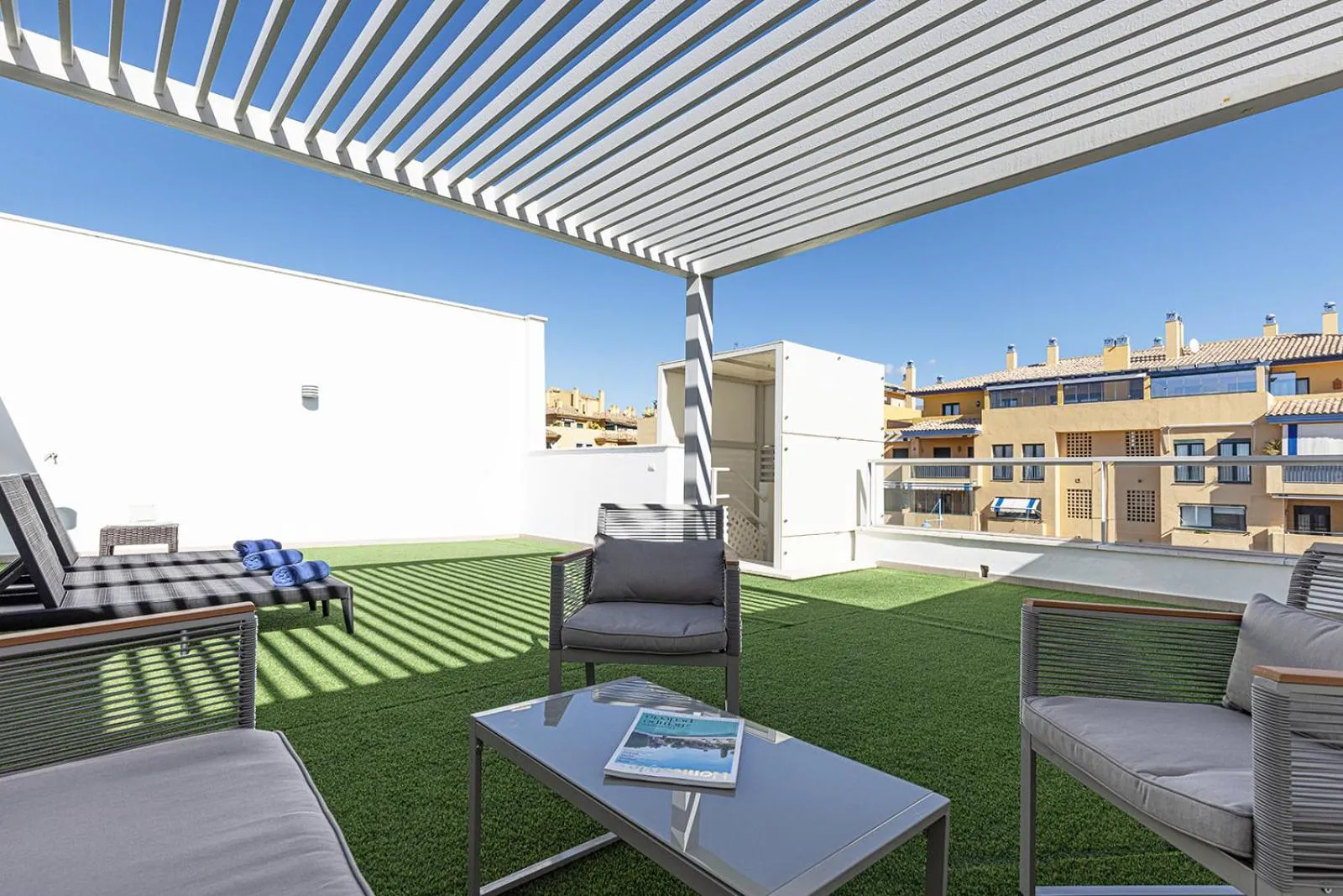 Balcony/Terrace in Aqua Apartments Vento, Marbella