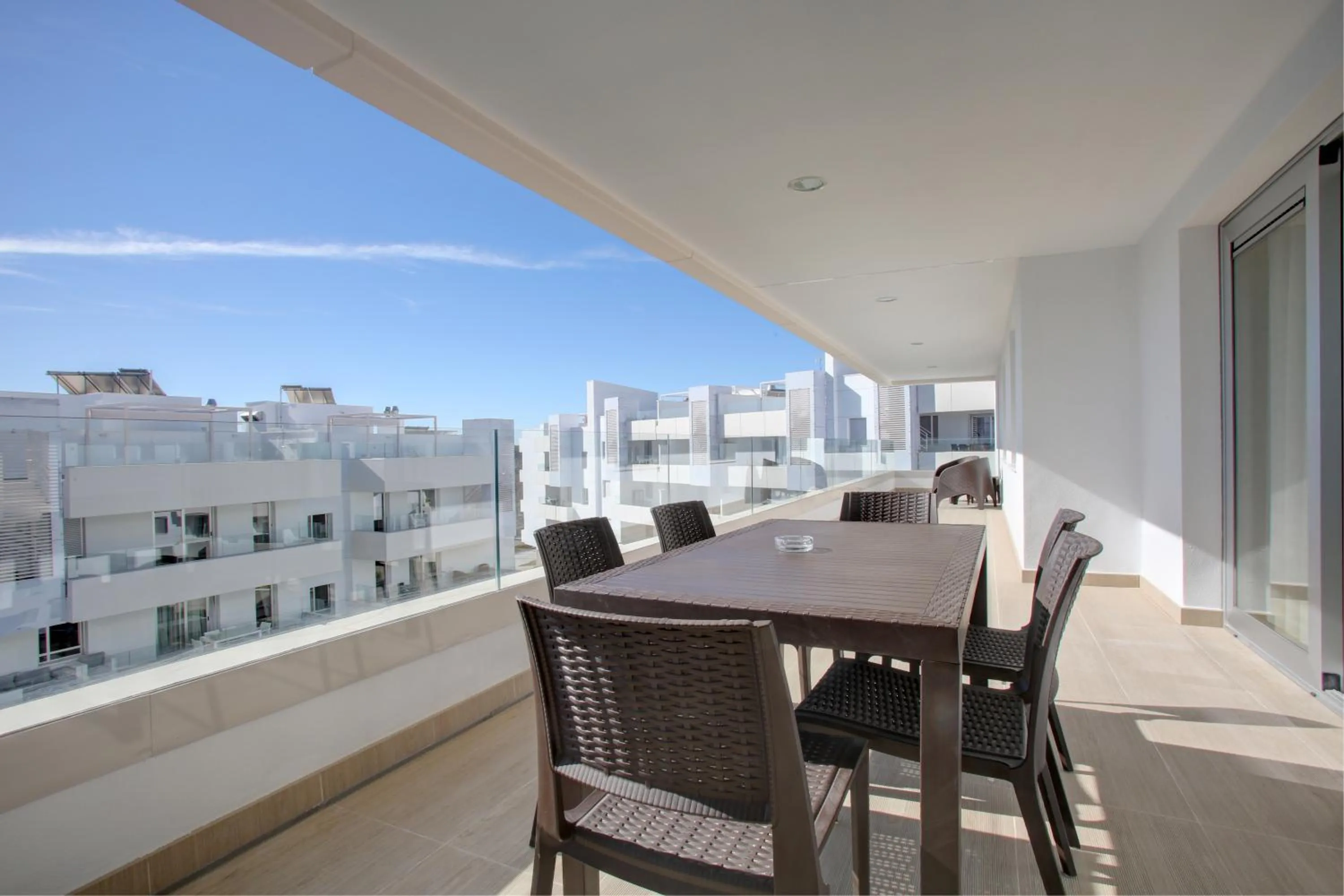 Balcony/Terrace in Aqua Apartments Vento, Marbella