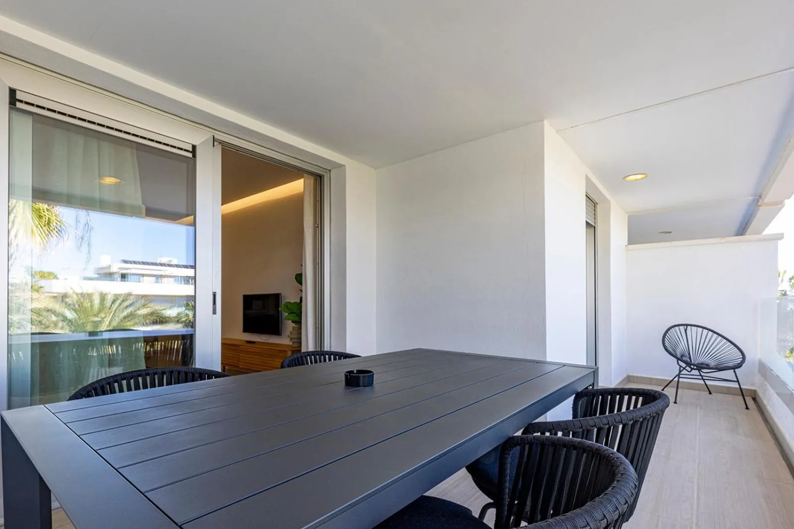 Balcony/Terrace in Aqua Apartments Vento, Marbella