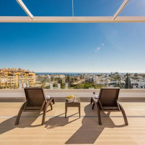 Balcony/Terrace in Aqua Apartments Vento, Marbella