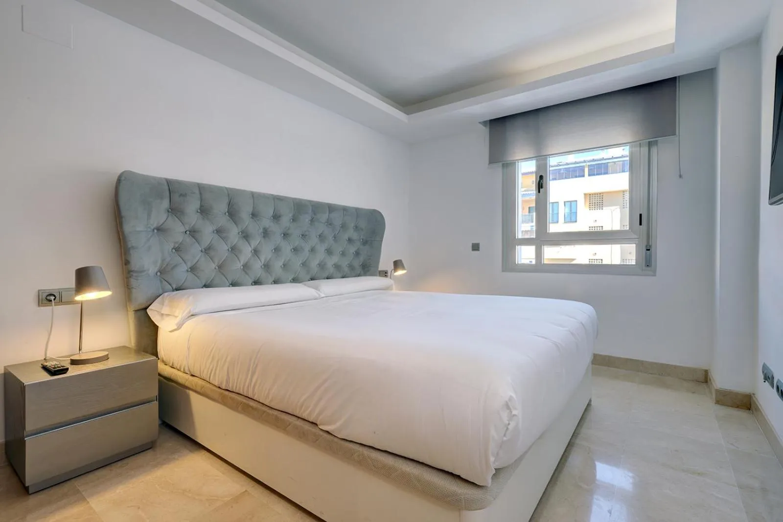 Bedroom, Bed in Aqua Apartments Vento, Marbella