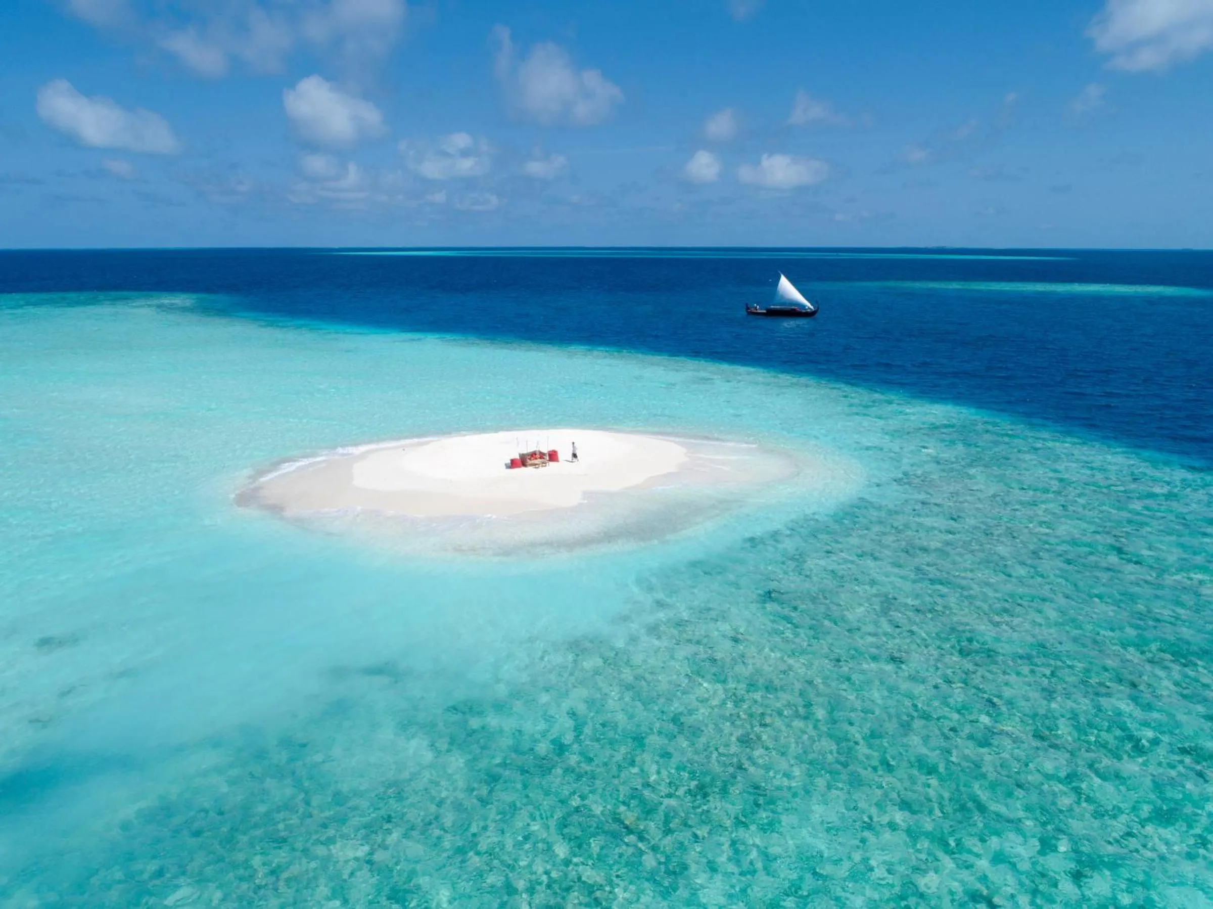 Beach in Baros Maldives