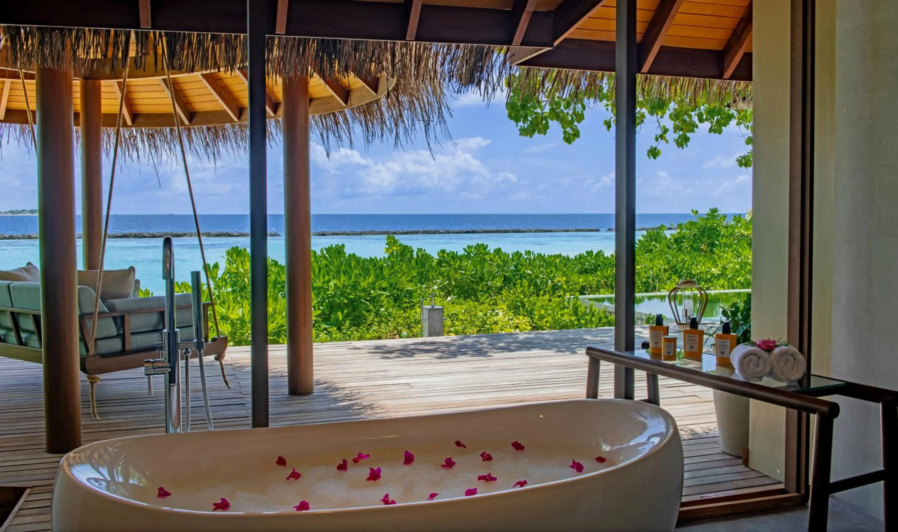 Bathroom in Baros Maldives