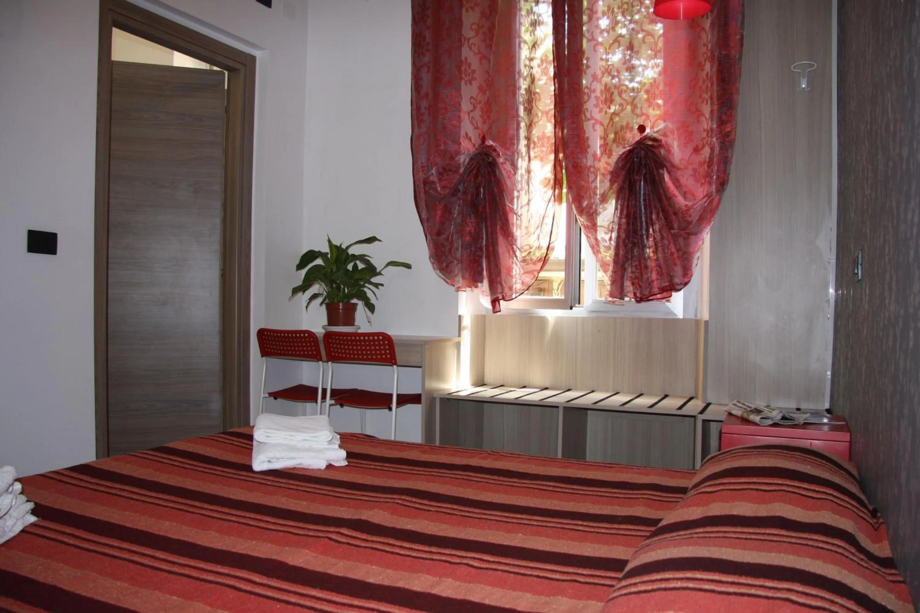 Bed in Hotel Adelchi