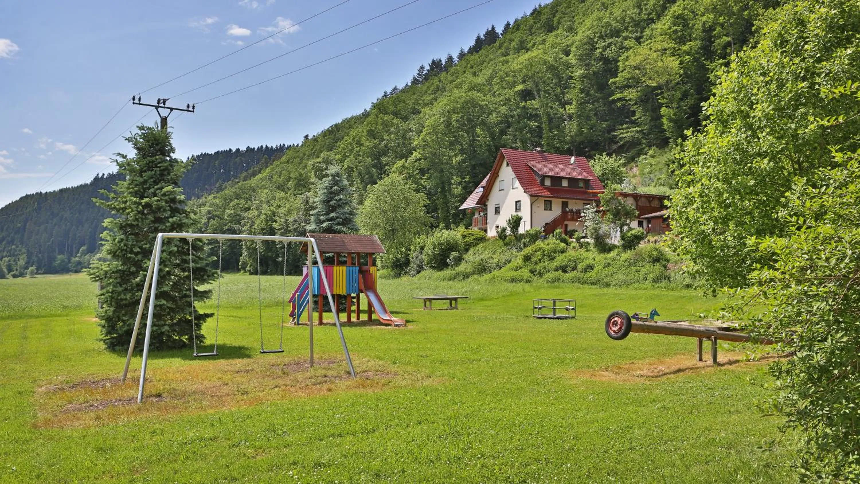 Natural landscape in Grüner Hof