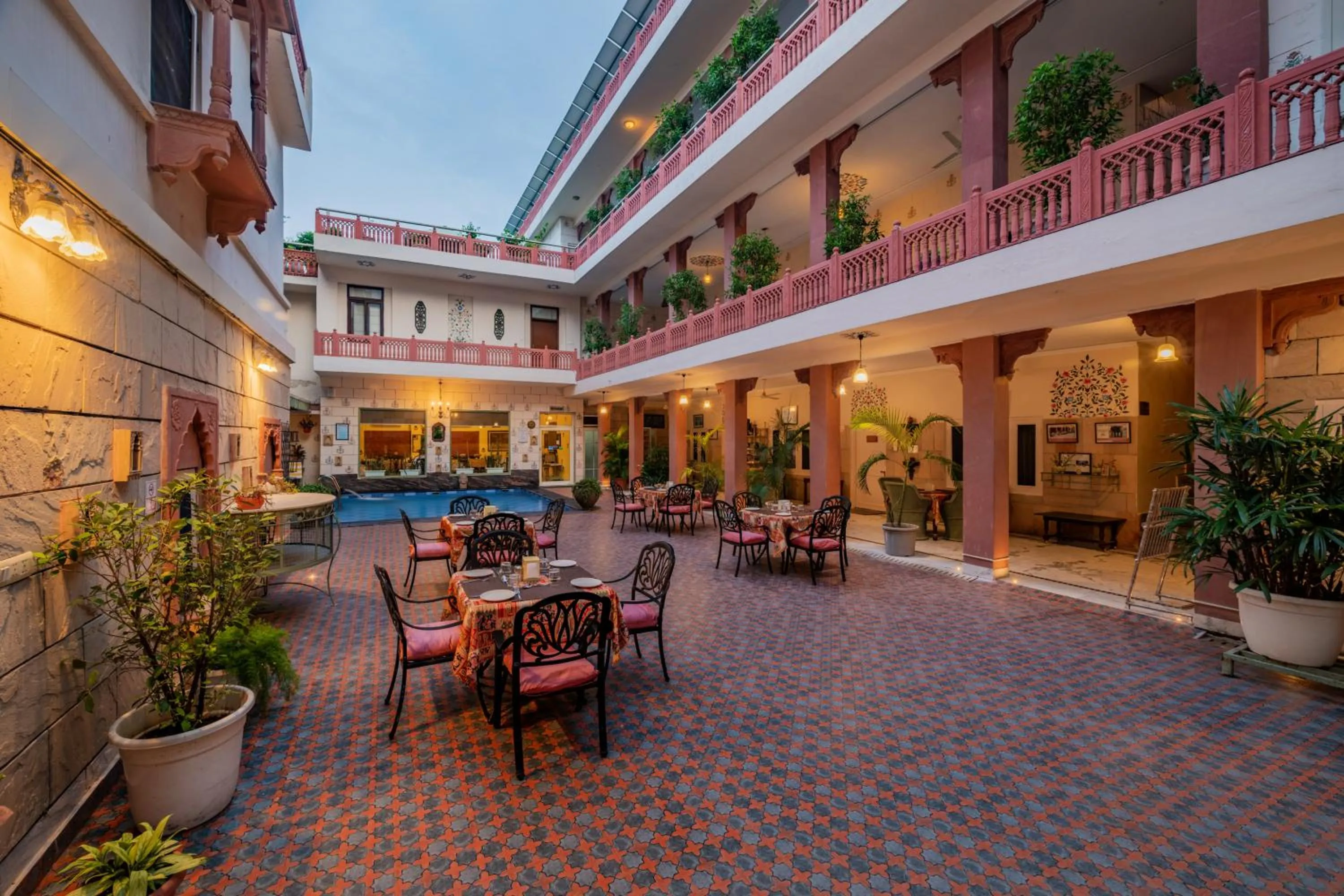 Property building in Suryaa Villa - A Boutique Heritage Hotel