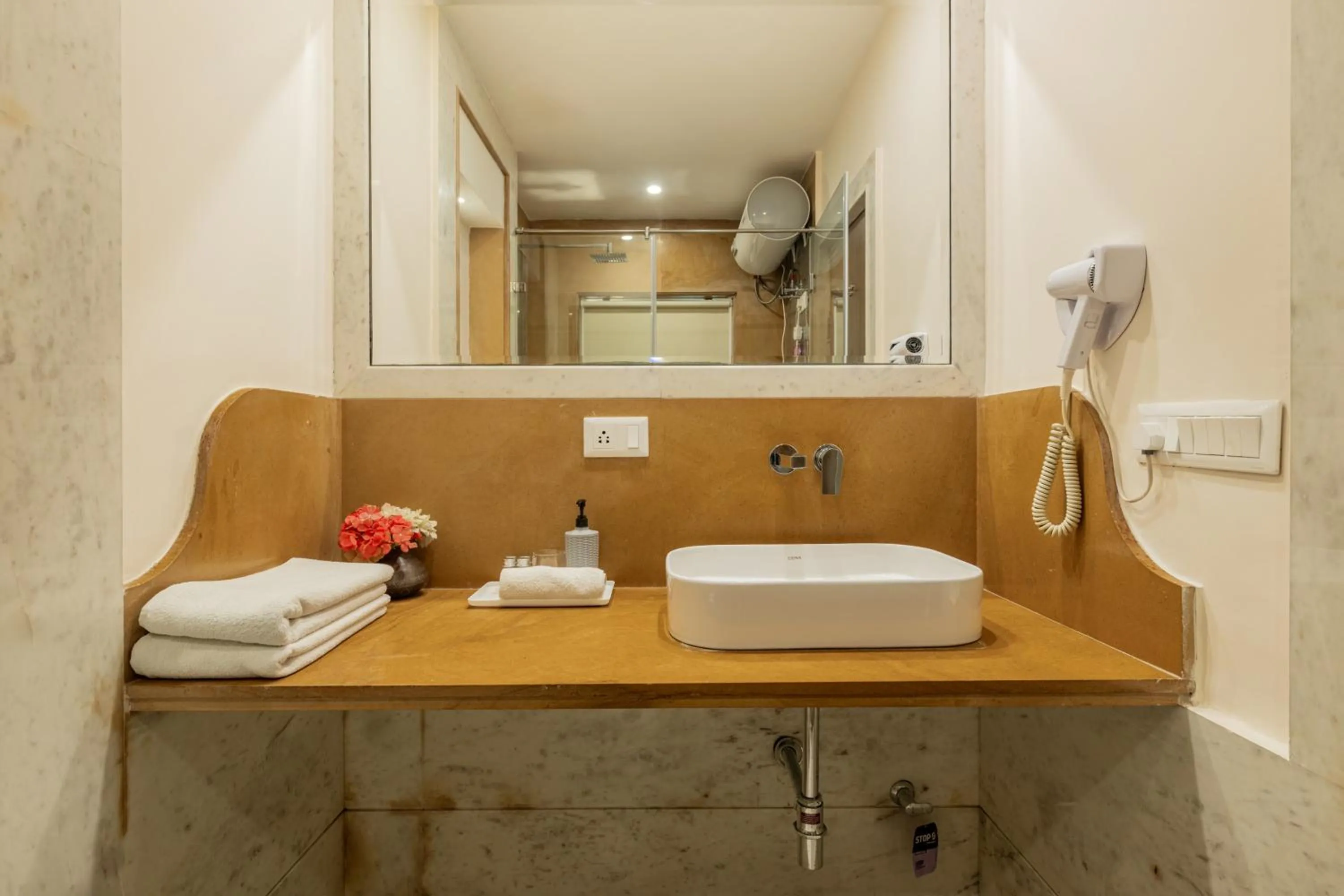 Bathroom in Suryaa Villa - A Boutique Heritage Hotel