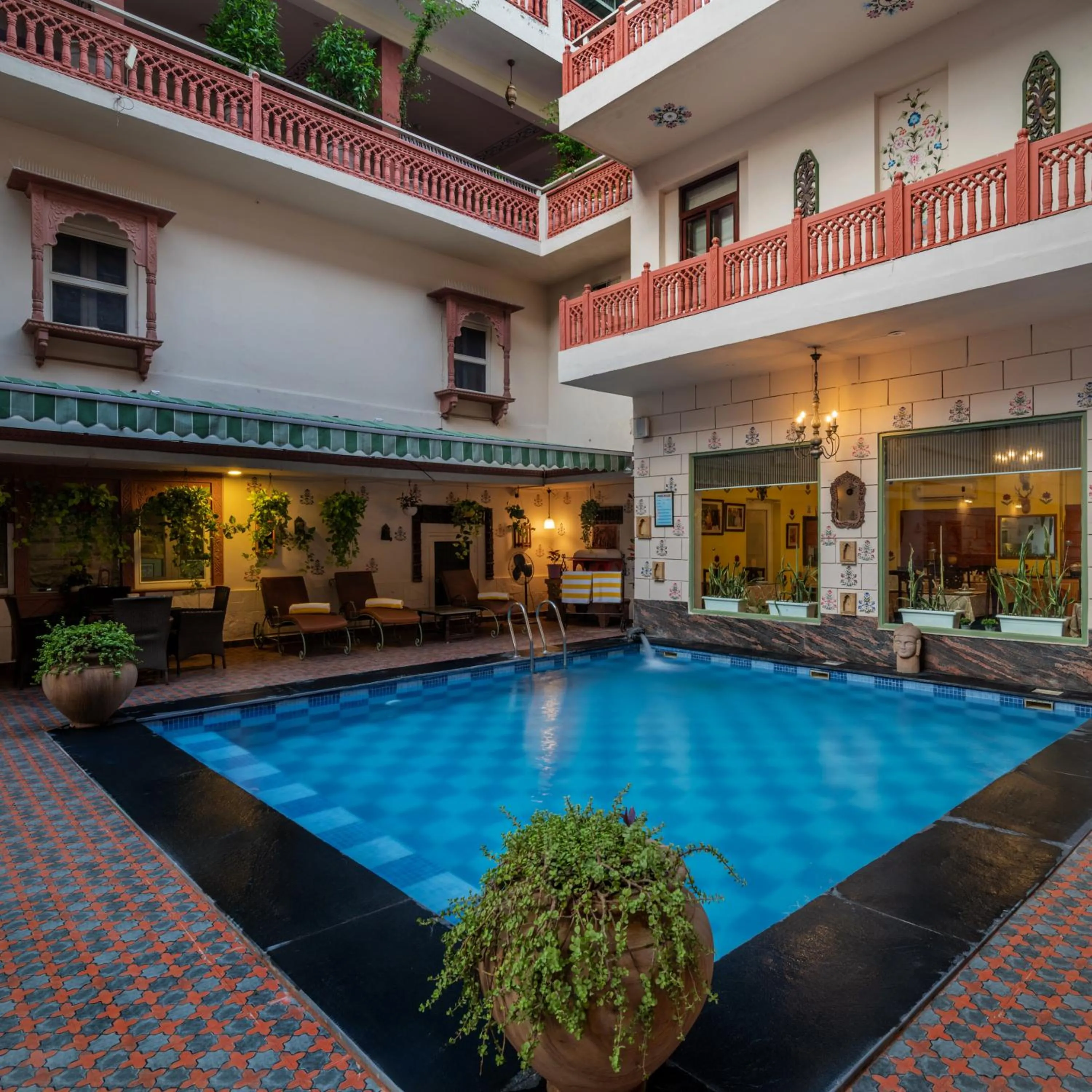 Property building in Suryaa Villa - A Boutique Heritage Hotel
